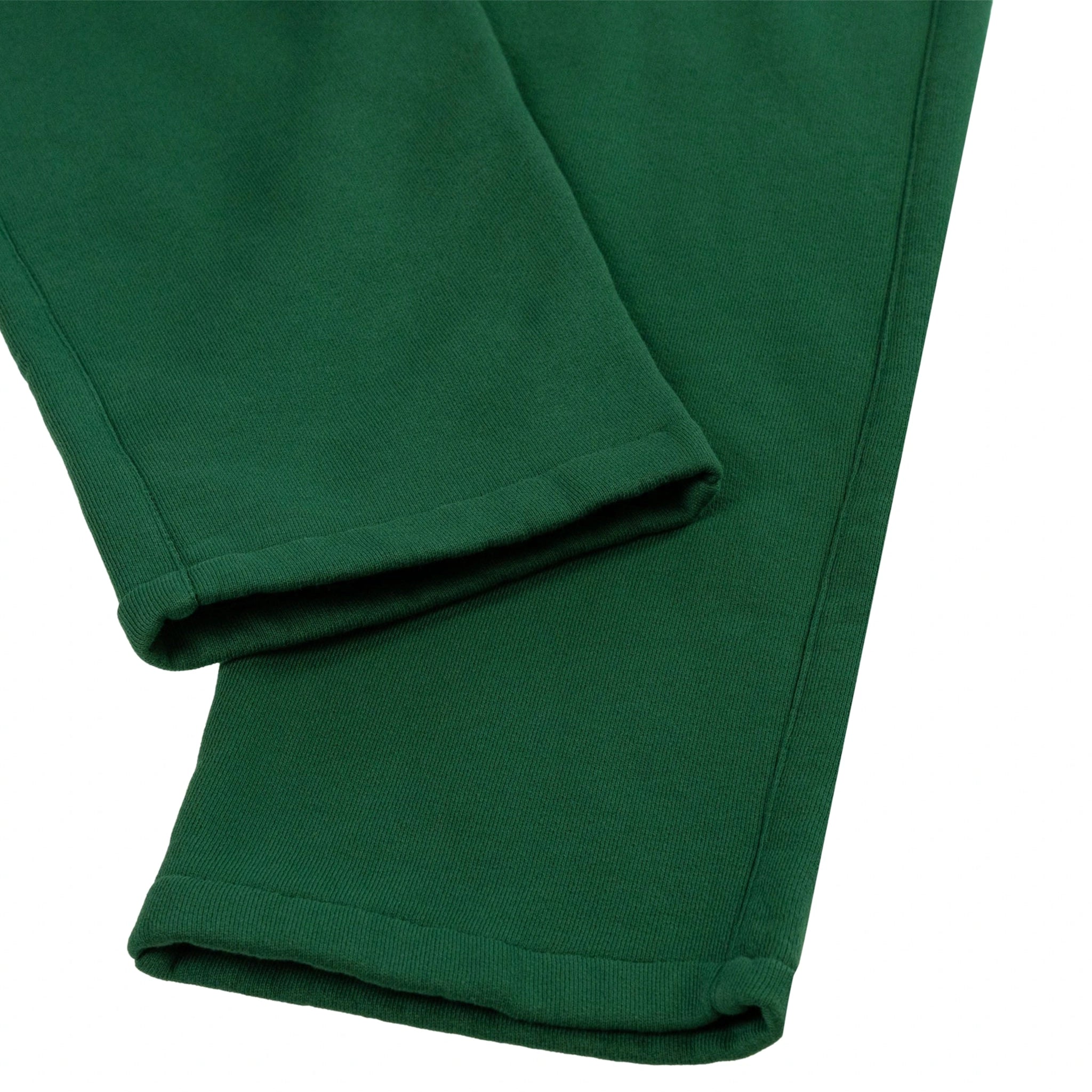 Eric Emanuel EE Basic Green White Sweatpants for Men - Comfortable Casual Joggers with Pockets | Perfect for Gym, Lounge & Streetwear Fashion