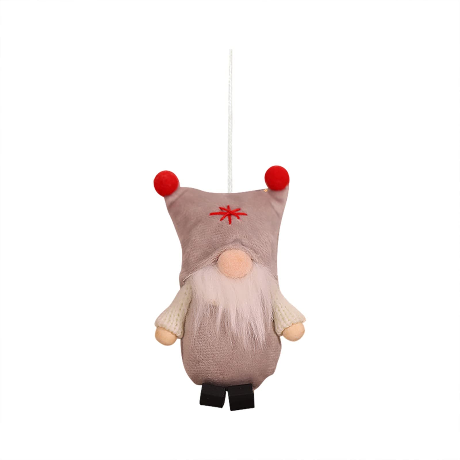 DIY Christmas Decorations for Indoor & Outdoor - Unique Faceless Old Man Pendant Tree Ornament | Perfect for Home, Office, Party & Holiday Decor