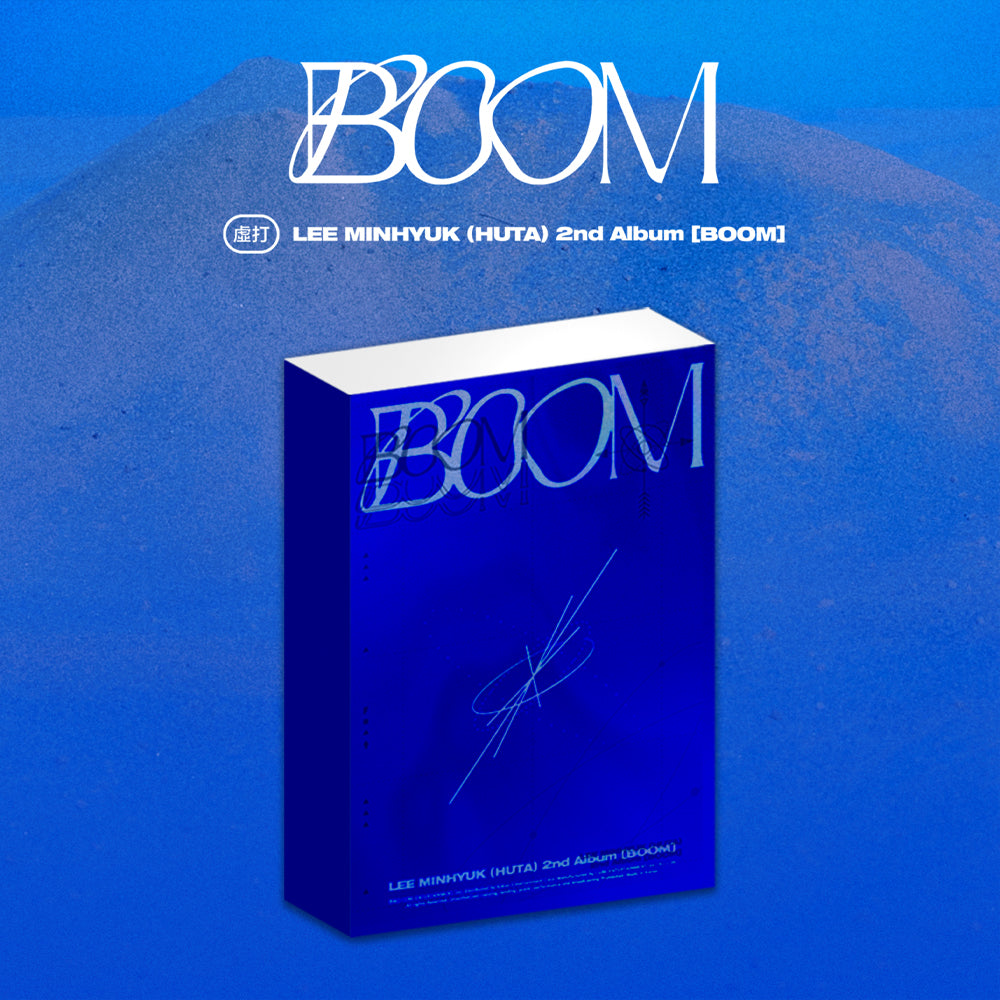 LEE MINHYUK (HUTA) 2nd Album 'BOOM' - K-Pop CD + Photobook | Perfect for K-Pop Fans, Collectors & Gift Giving | Enjoy at Home, Parties & K-Pop Events