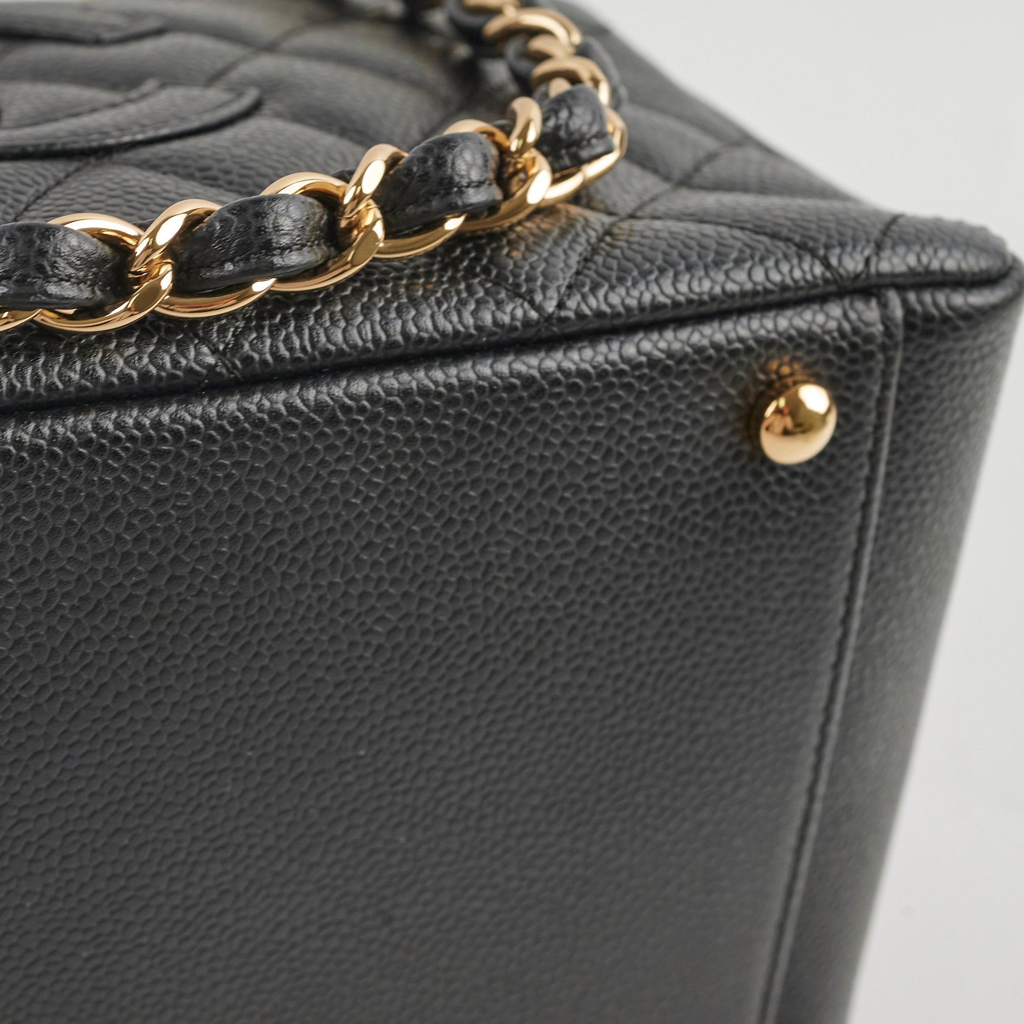 Chanel Black PST Petite Timeless Tote Bag - Luxury Leather Handbag for Women, Perfect for Work, Travel & Everyday Use