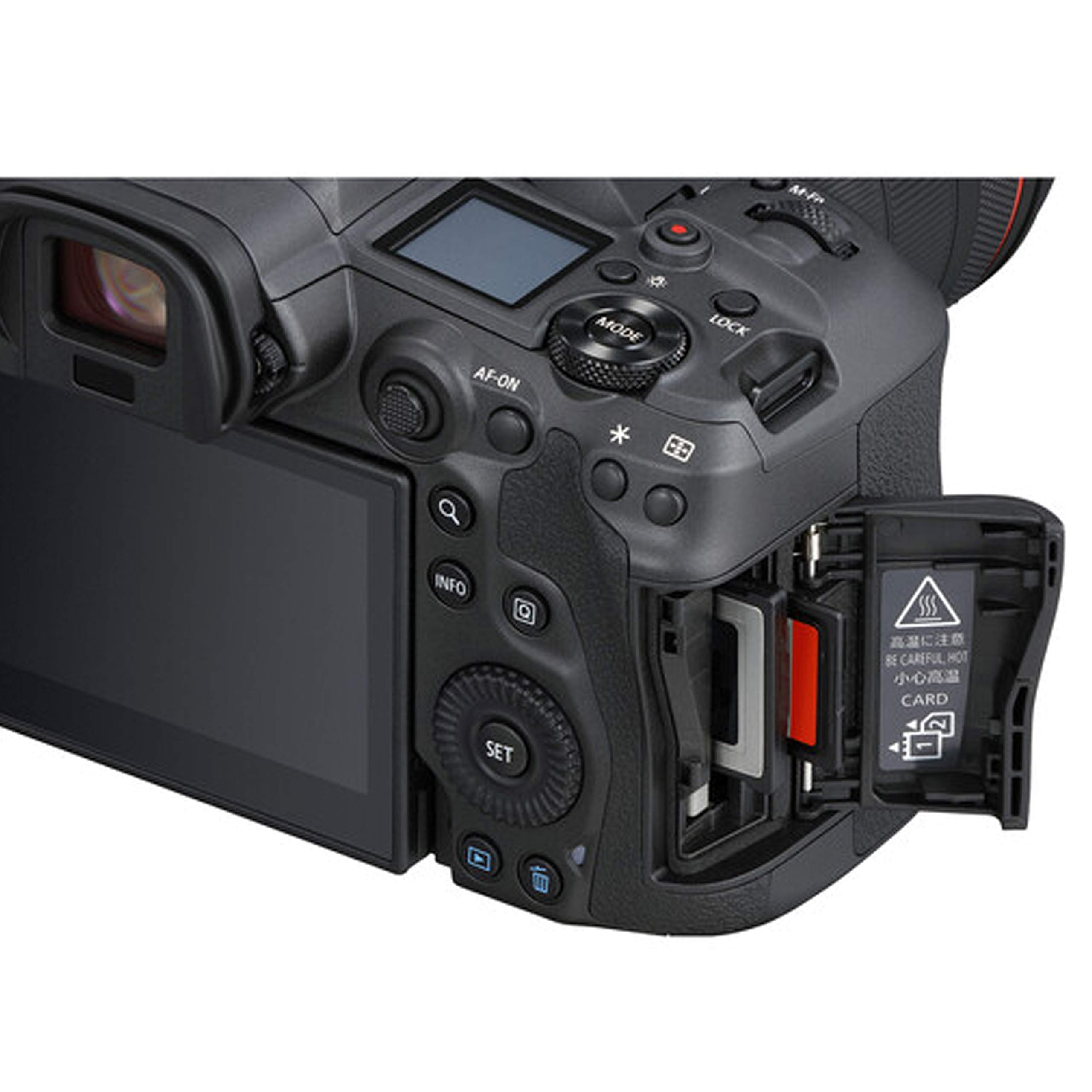 Canon EOS R5 Mirrorless Camera Bundle - 45MP Full Frame Body, 128GB Pro Speed Memory Card, EF-RF Lens Adapter, LED Video Light, DME 100 Microphone, Case, Tripod & Software Pack (Renewed) - Perfect for Professional Photography, Videography & Content Creation