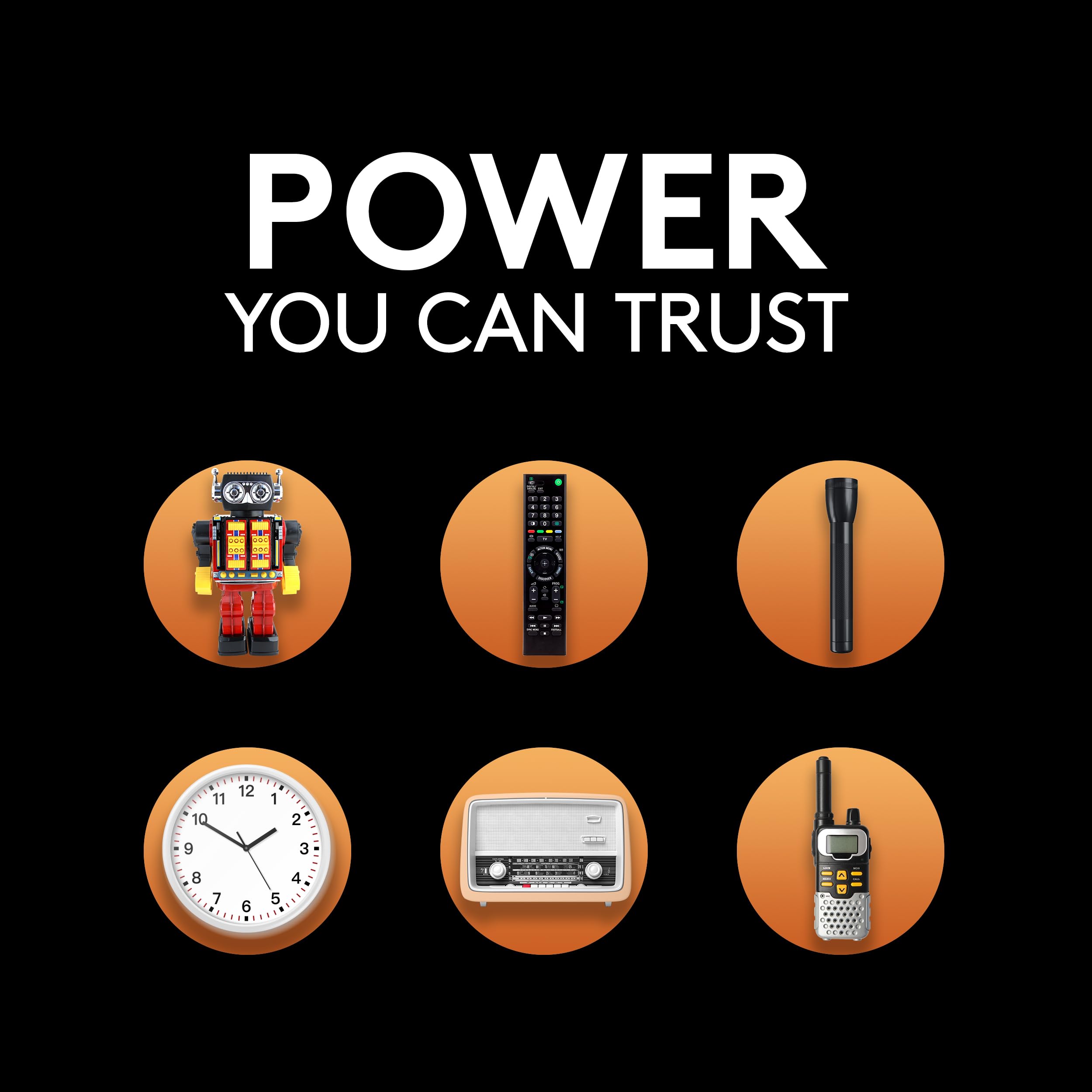 Duracell Coppertop C Batteries 2-Pack - Long-Lasting Alkaline C Batteries for Household & Office Devices - Ideal for Flashlights, Toys, Clocks & More