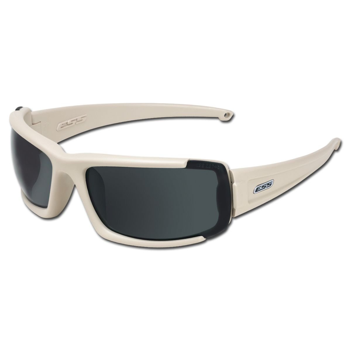ESS CDI Max Sunglasses with Interchangeable Lenses - Polarized UV Protection for Outdoor Sports, Cycling & Driving - Tourrain Tan Frame