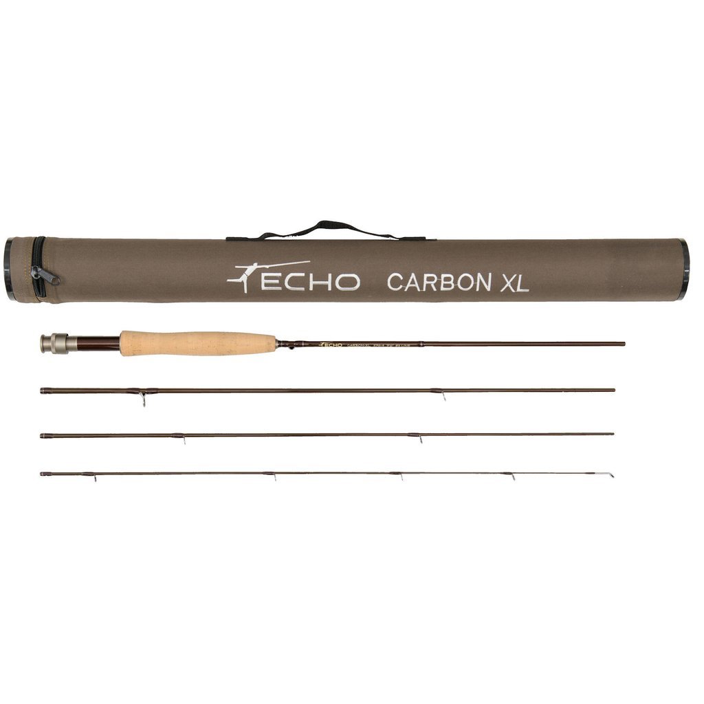 Echo Carbon XL Fly Rod - Premium Lightweight Fly Fishing Rod for Trout & Bass - Perfect for Freshwater Streams & Rivers
