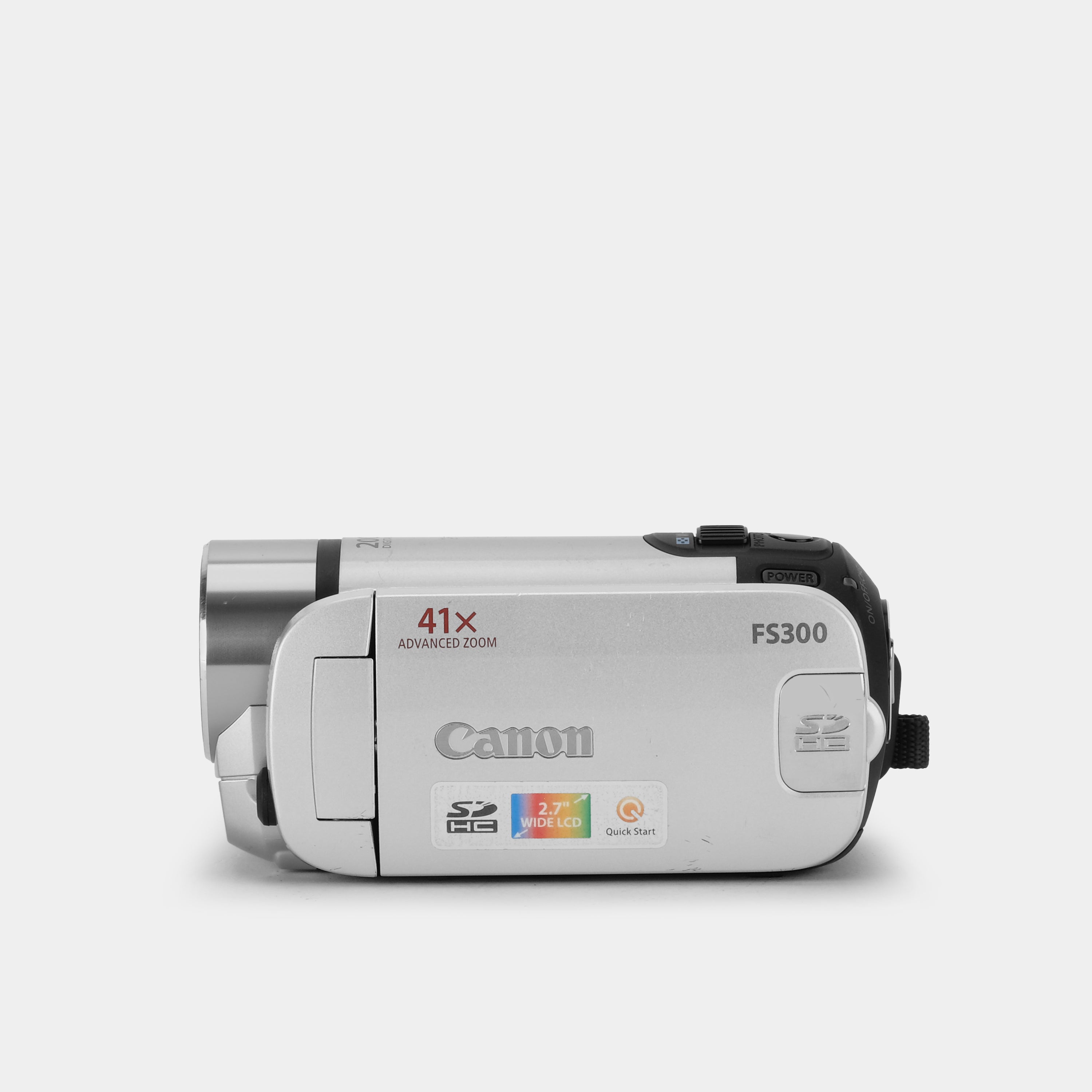 Canon FS300 Digital Video Camcorder - Full HD 1080p Camcorder with 32x Optical Zoom, Image Stabilization & 3