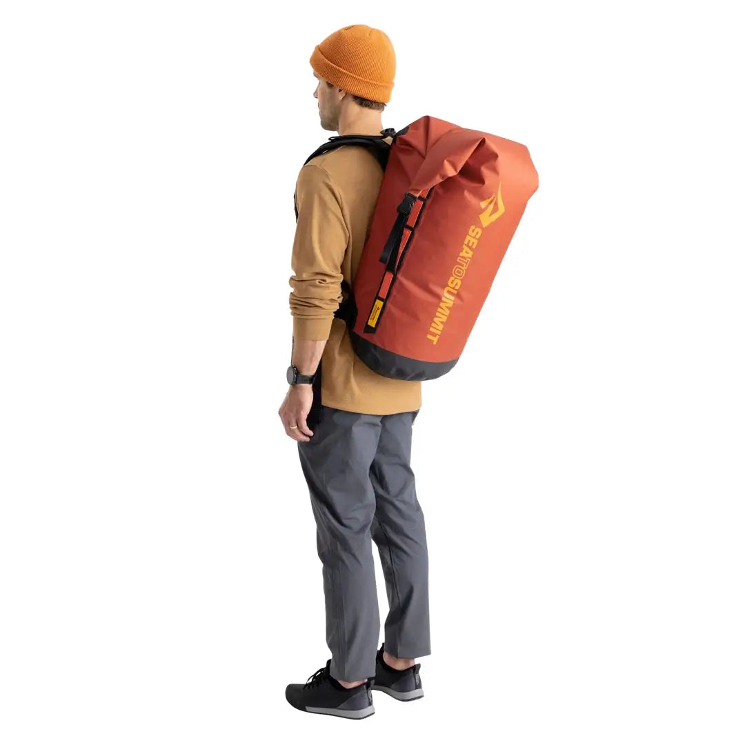 Sea to Summit Big River Dry Backpack - Waterproof Dry Bag for Kayaking, Camping & Outdoor Adventures - Lightweight & Durable Gear for Paddling, Hiking & Travel
