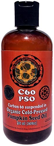 Premium C60 Oil 500ml - 99.9% Pure Vacuum Oven Dried Carbon 60 Supplement | 400mg Research Grade C60 in Organic Pumpkin Seed Oil | Small Batch Crafted in USA | Amber Glass Bottle for Maximum Freshness | Antioxidant Support for Cellular Health & Longevity | Perfect for Daily Wellness Routine & Anti-Aging Regimen