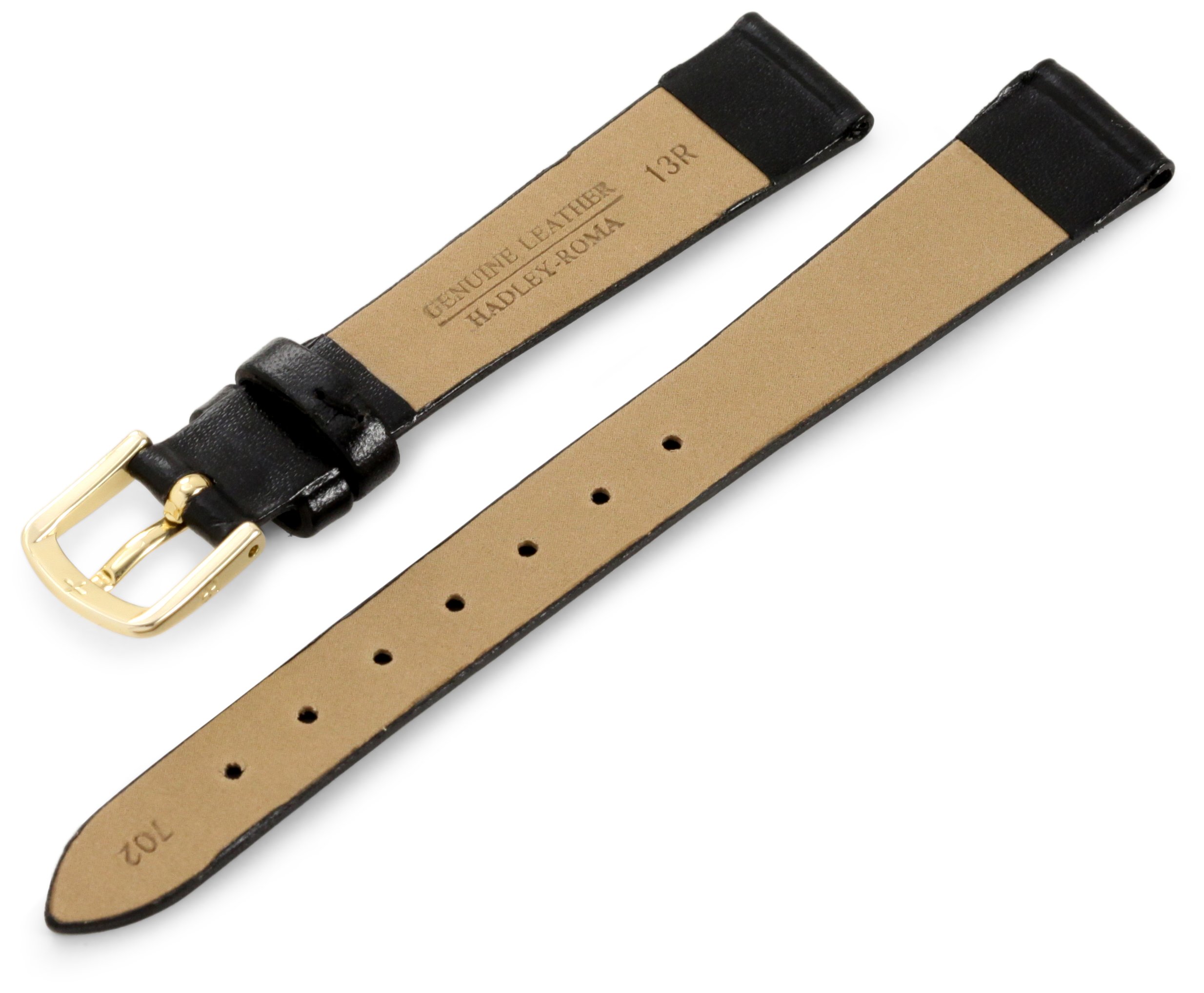Hadley-Roma Genuine Leather Watch Band for Women - Adjustable Replacement Strap (Model LSL702LA 100) | Perfect for Dress Watches, Business Attire & Everyday Wear