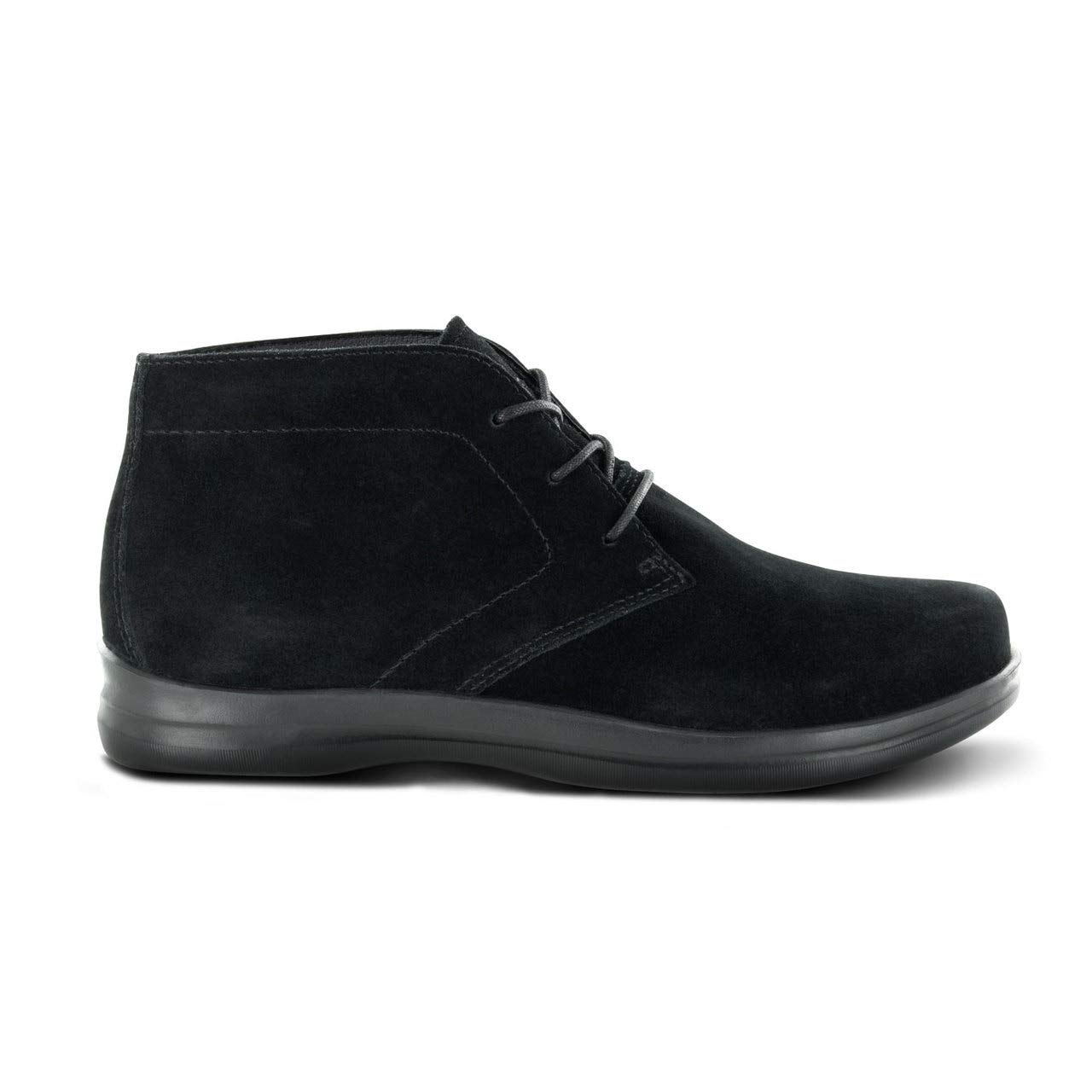 Apex Women's Paige Boot - Black Waterproof Ankle Boots for Winter, Fashionable & Comfortable Shoes for Casual Outings, Work, and Outdoor Activities