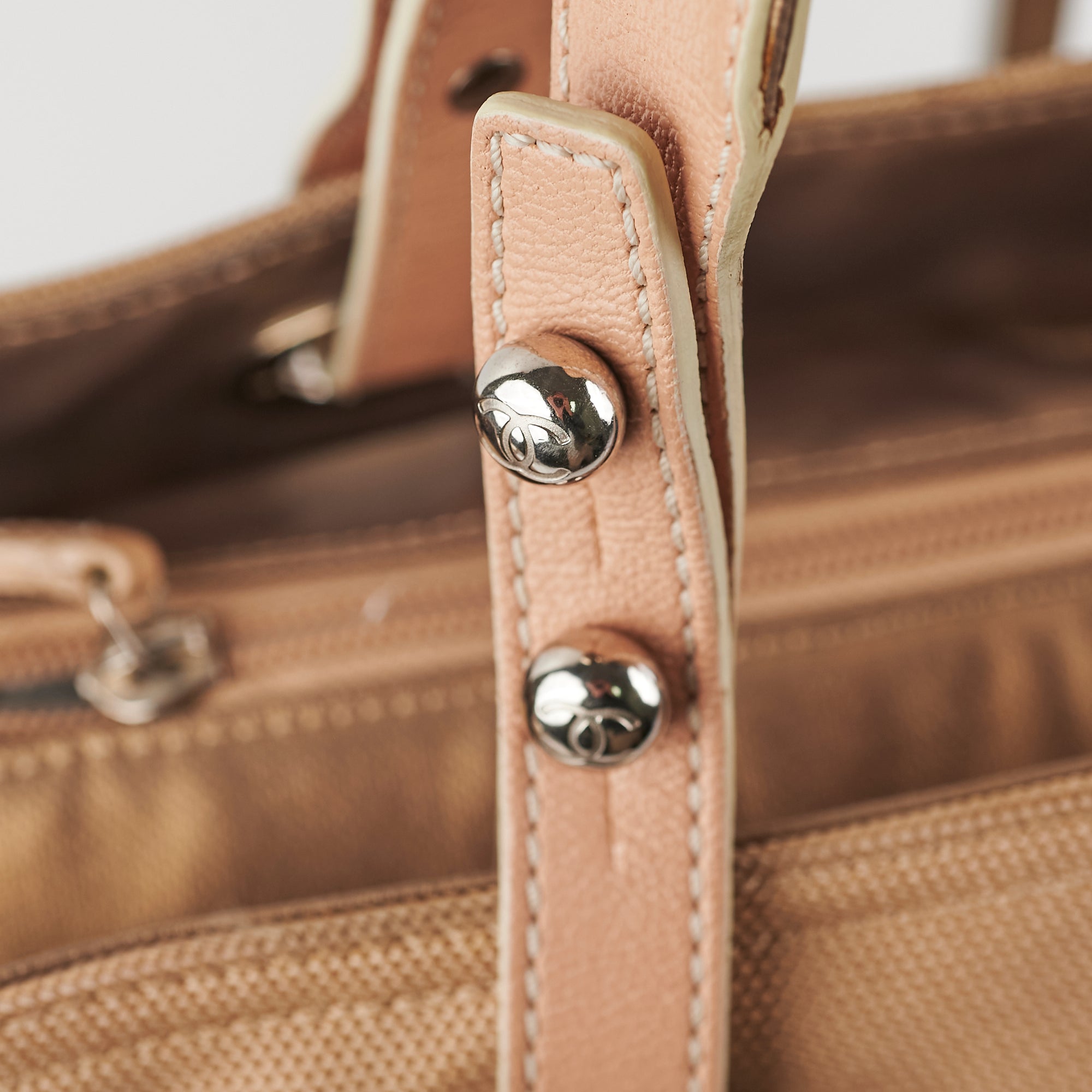 Chanel Bronze Leather Tote Bag for Women - Luxury Designer Handbag for Work, Travel & Everyday Use