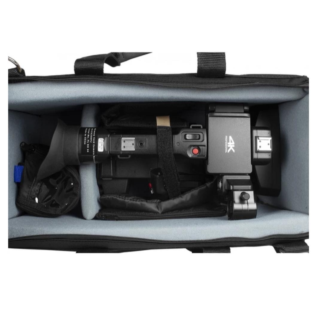 PortaBrace CAR 2CAM Camera Case - Durable Hard Shell Travel Bag for DSLR Cameras & Equipment - Perfect for On-the-Go Photographers, Videographers & Film Crews