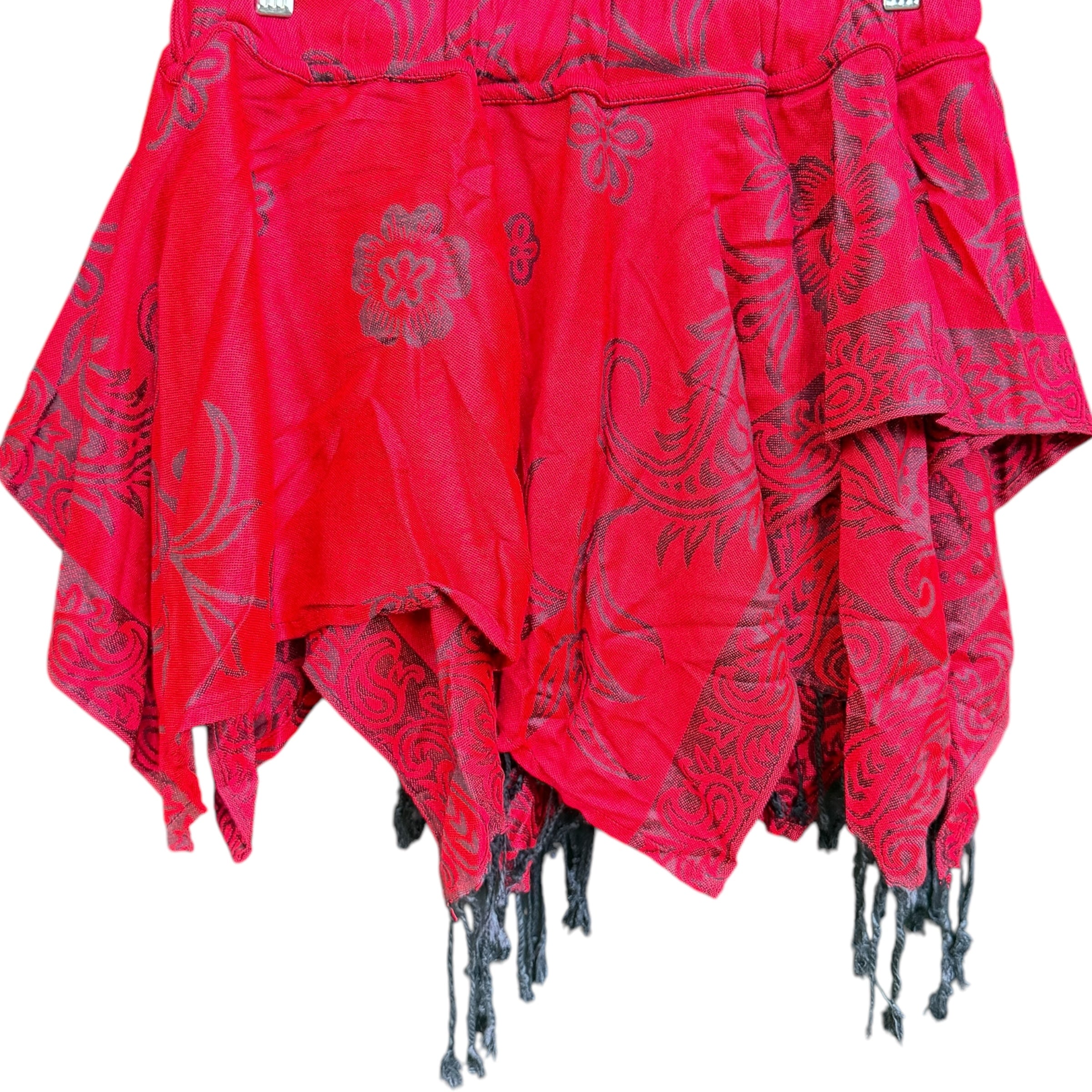 Elegant 2-Piece Red Rose Fairy Costume Set for Women - Perfect for Halloween, Cosplay, and Themed Parties