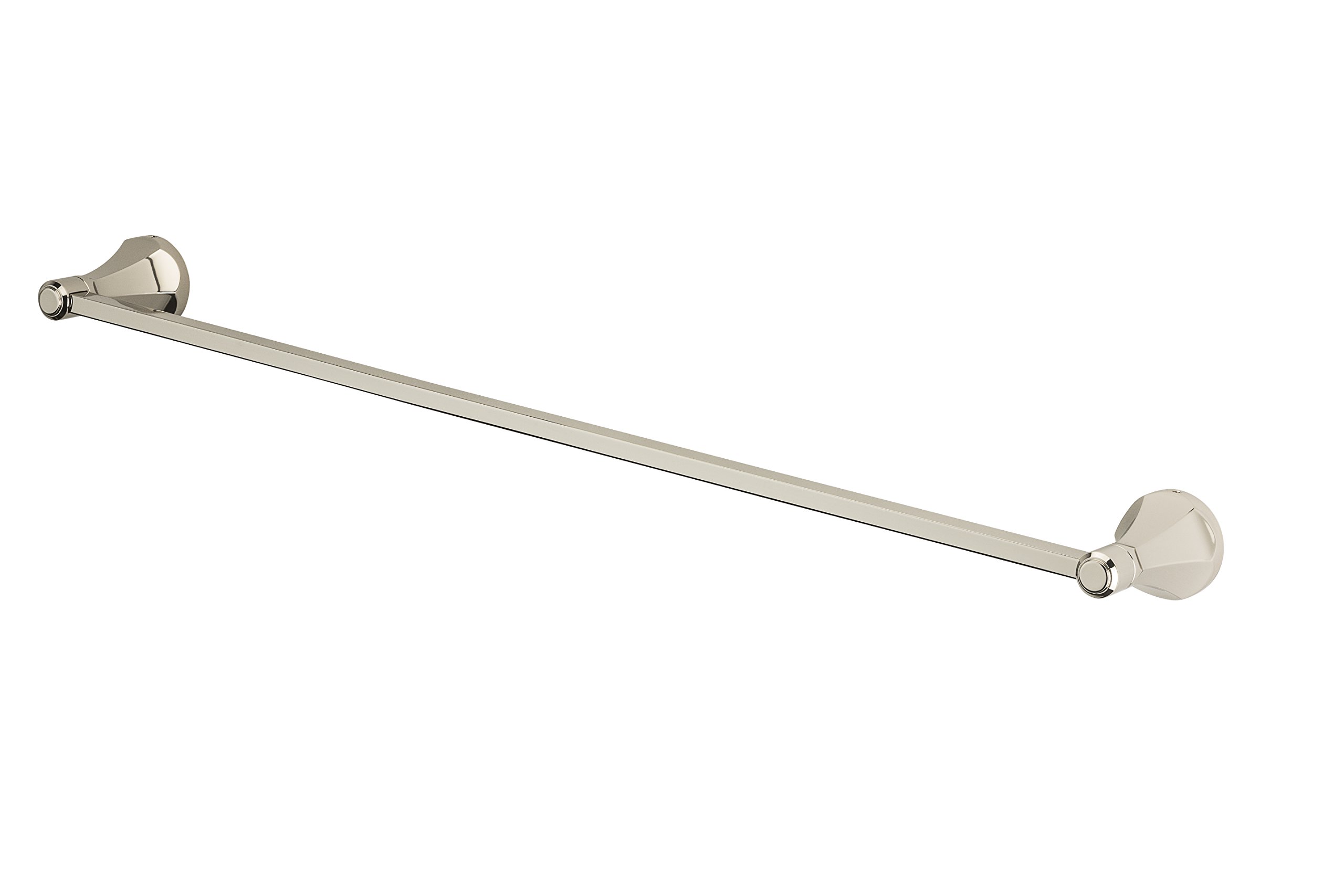 Pfister Arterra 24-Inch Bathroom Towel Bar in Polished Nickel - Perfect for Modern Bathrooms & Spa-Like Showers
