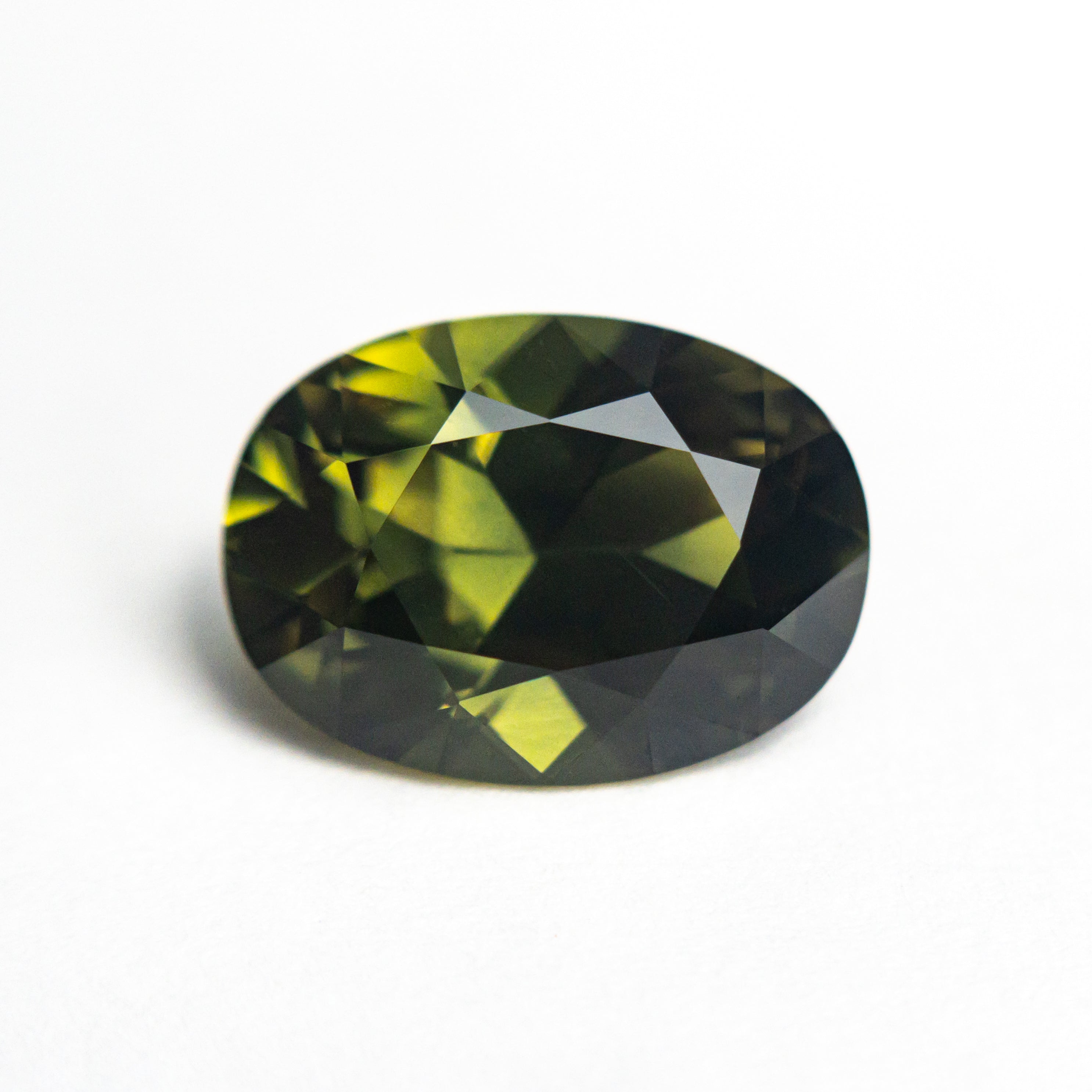 3.77ct Oval Brilliant Blue Sapphire Gemstone - 11.06x8.03x5.58mm Natural Loose Sapphire for Jewelry Making, Engagement Rings & Fine Jewelry Designs