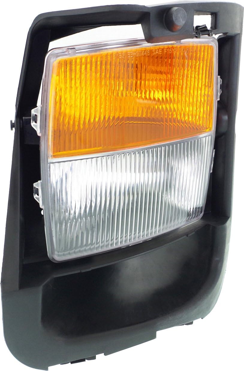 Go-Parts - OEM Replacement Front Fog Light Assembly with Signal Light for 2004-2007 Cadillac CTS V Model - Driver Side (Left) - Perfect for Night Driving & Enhanced Visibility in Foggy Conditions