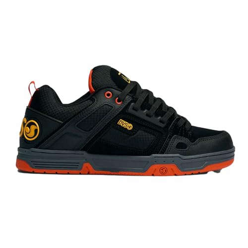 Black Yellow Fiery Red Nubuck