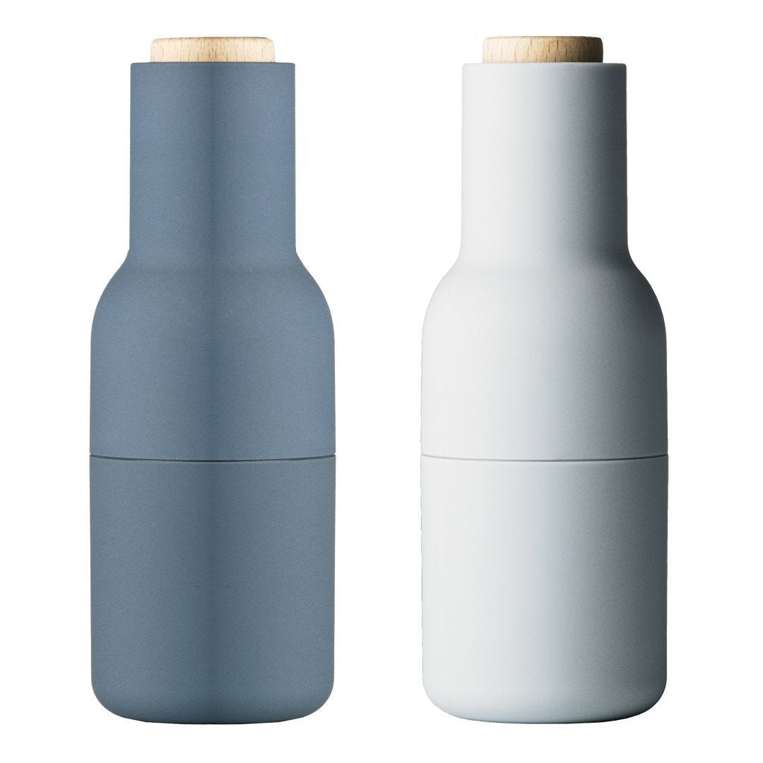 Premium Stainless Steel Bottle Grinder (2-Pack) - Perfect for Kitchen, Camping & Travel - Spice & Herb Grinder with Easy Twist Design