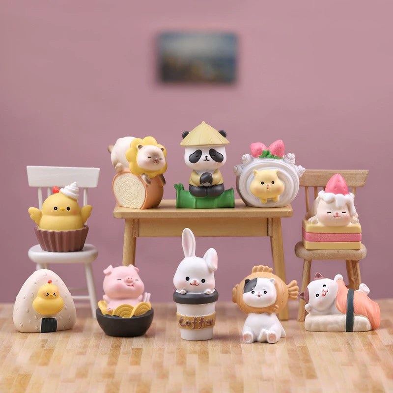 Lovely Food Bean Series Blind Box - Cute Collectible Figures for Surprise Gifts, Party Favors & Home Decor