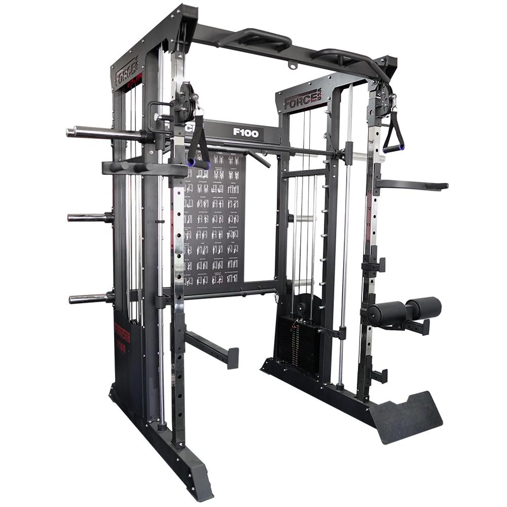Force USA F100 All-In-One Home Gym Trainer - Strength Training Equipment for Full Body Workouts | Perfect for Home Fitness & Small Spaces
