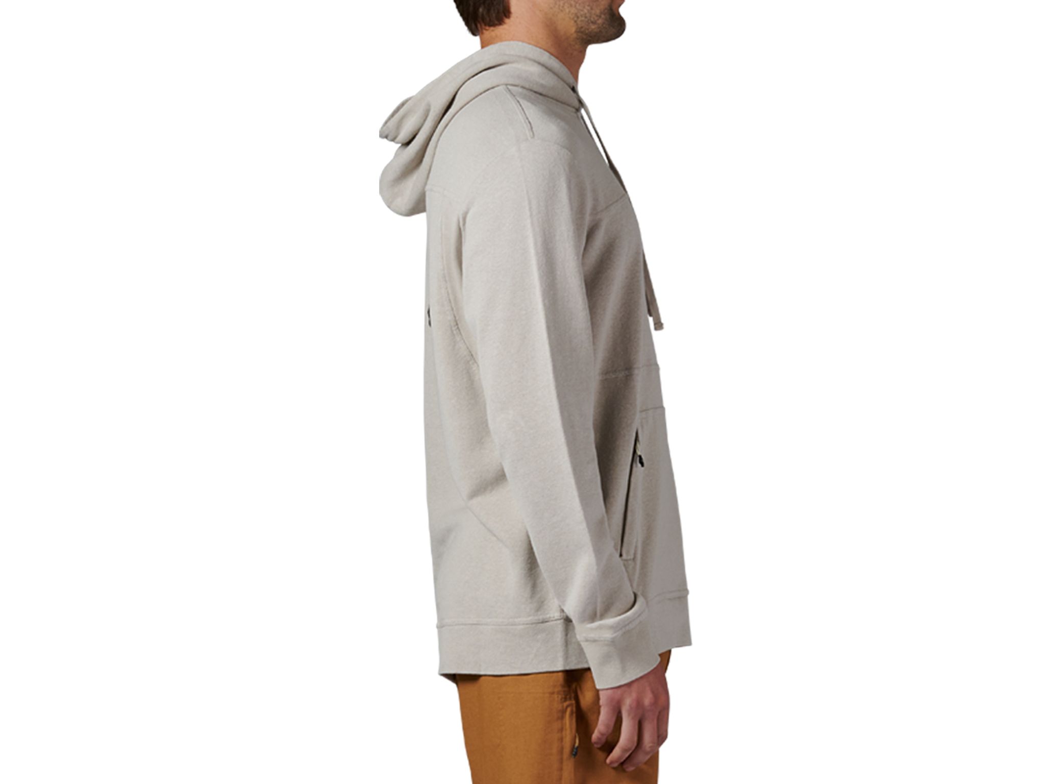 Sunset Hemp Hoodie for Men | Eco-Friendly Organic Cotton Pullover | Casual Streetwear & Outdoor Activities