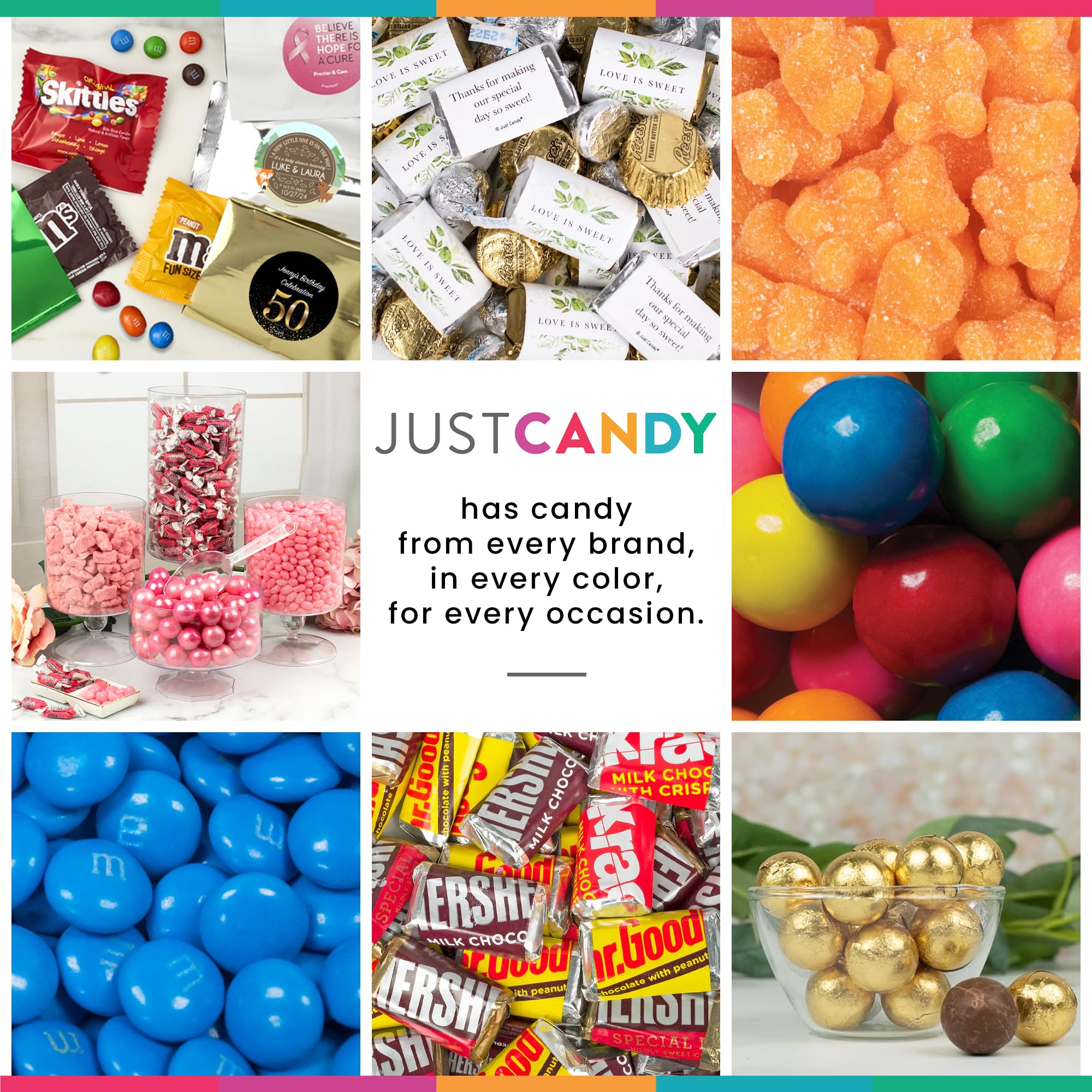 Class of 2025 Graduation Candy Buffet - Bulk Red Candy Party Favors for 24-36 Guests - Perfect for Graduation Parties, School Celebrations & Milestone Events