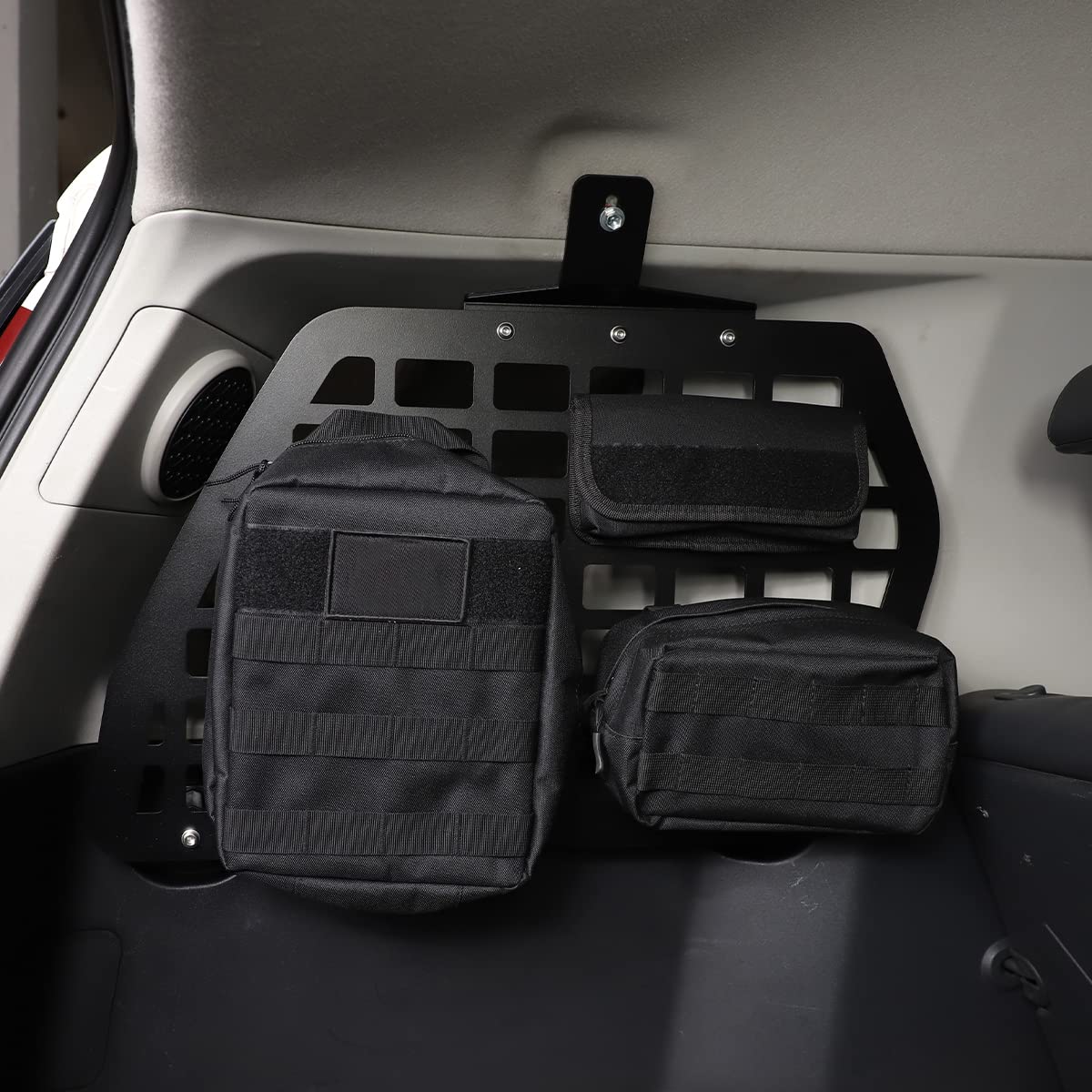 2007-2021 Toyota FJ Cruiser Car Trunk Organizer - Left Side Storage Shelf with Bag | SUV Cargo Management System | Perfect for Road Trips, Camping & Grocery Shopping