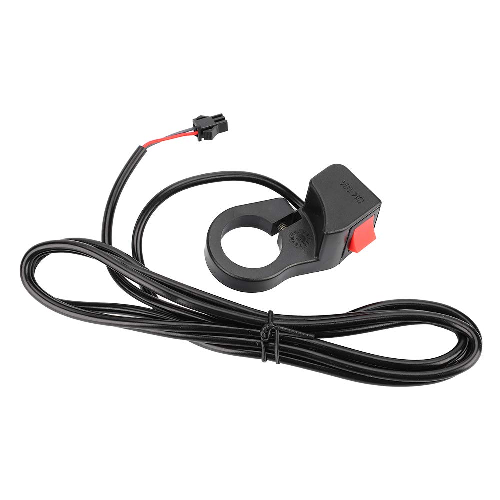 Universal Bike Handlebar Rocker Switch - Electric Bicycle On/Off Toggle Control for Headlight & Scooter | Durable Motorcycle Handlebar Switch for Night Riding & Commuting