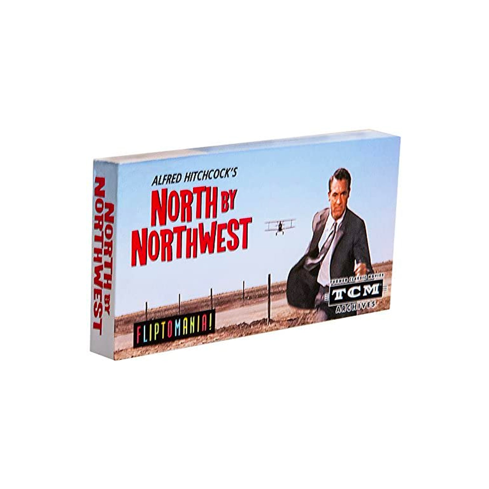 Fliptomania Alfred Hitchcock North by Northwest Flipbook Animation Kit | Classic Movie Flip Book for Collectors & Film Enthusiasts | Perfect Gift for Hitchcock Fans & DIY Animation Projects