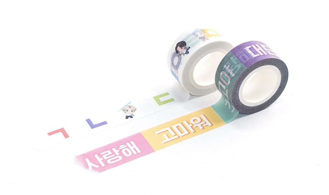 Official BTS TinyTAN Korean Language Learning Kit - Fun K-Pop Study Set for Beginners | Learn Korean with BTS Merchandise for Fans & Language Learners