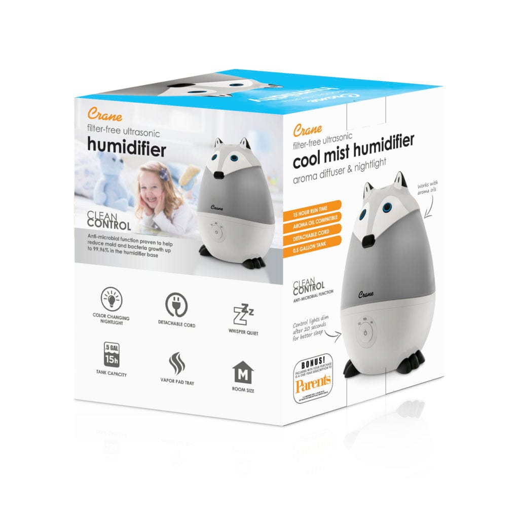 Adorable Mini Humidifier & Aroma Diffuser for Home, Office, Nursery | Compact Ultrasonic Air Moisturizer with Essential Oil Tray - Perfect for Dry Skin, Allergies, and Better Sleep
