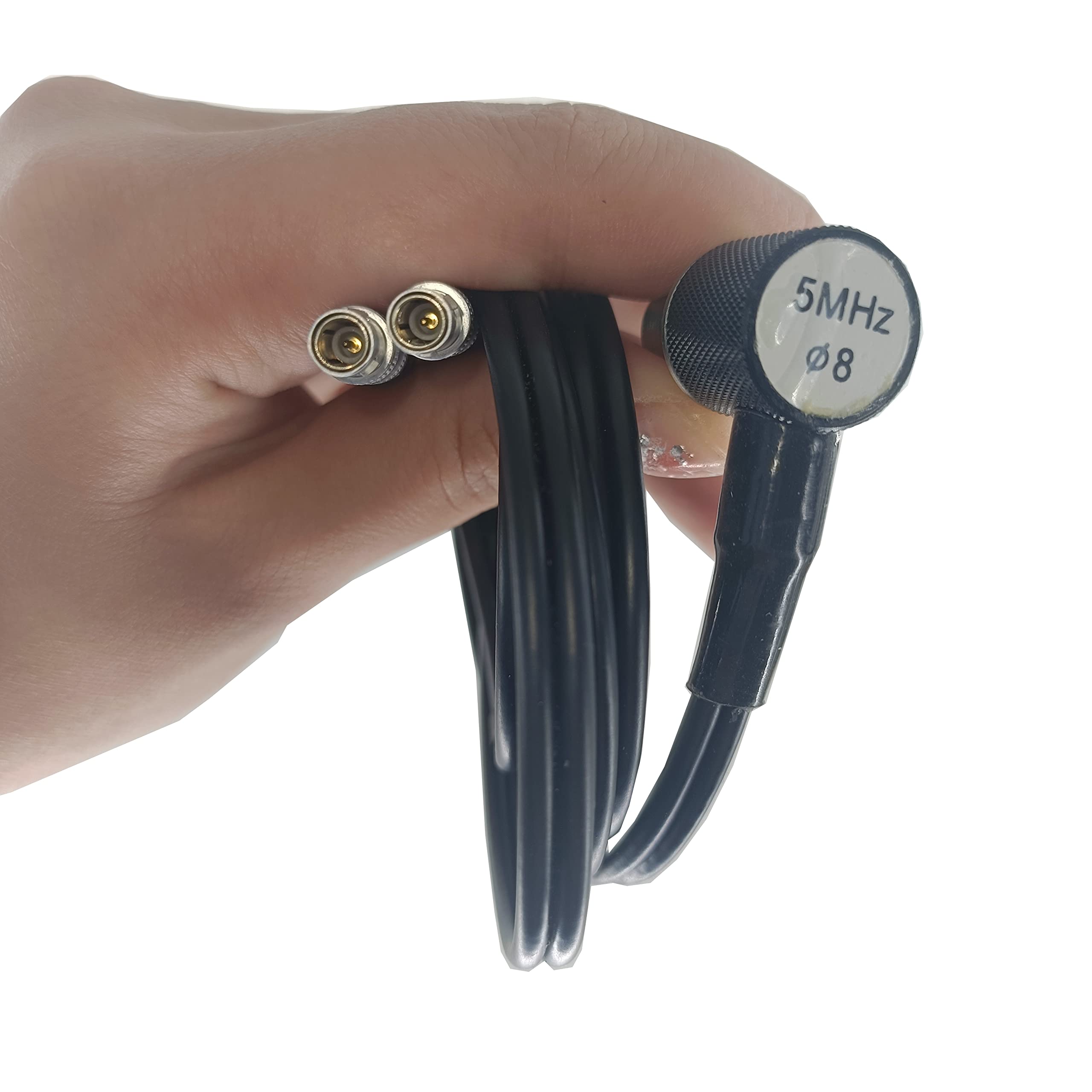 TM-8810 Ultrasonic Thickness Gauge Probe Transducer - Replacement Sensor for TM-8810 Digital Wall Thickness Meter - Compatible with Metal, Plastic & Pipe Inspection - Ideal for Industrial Maintenance & Quality Control