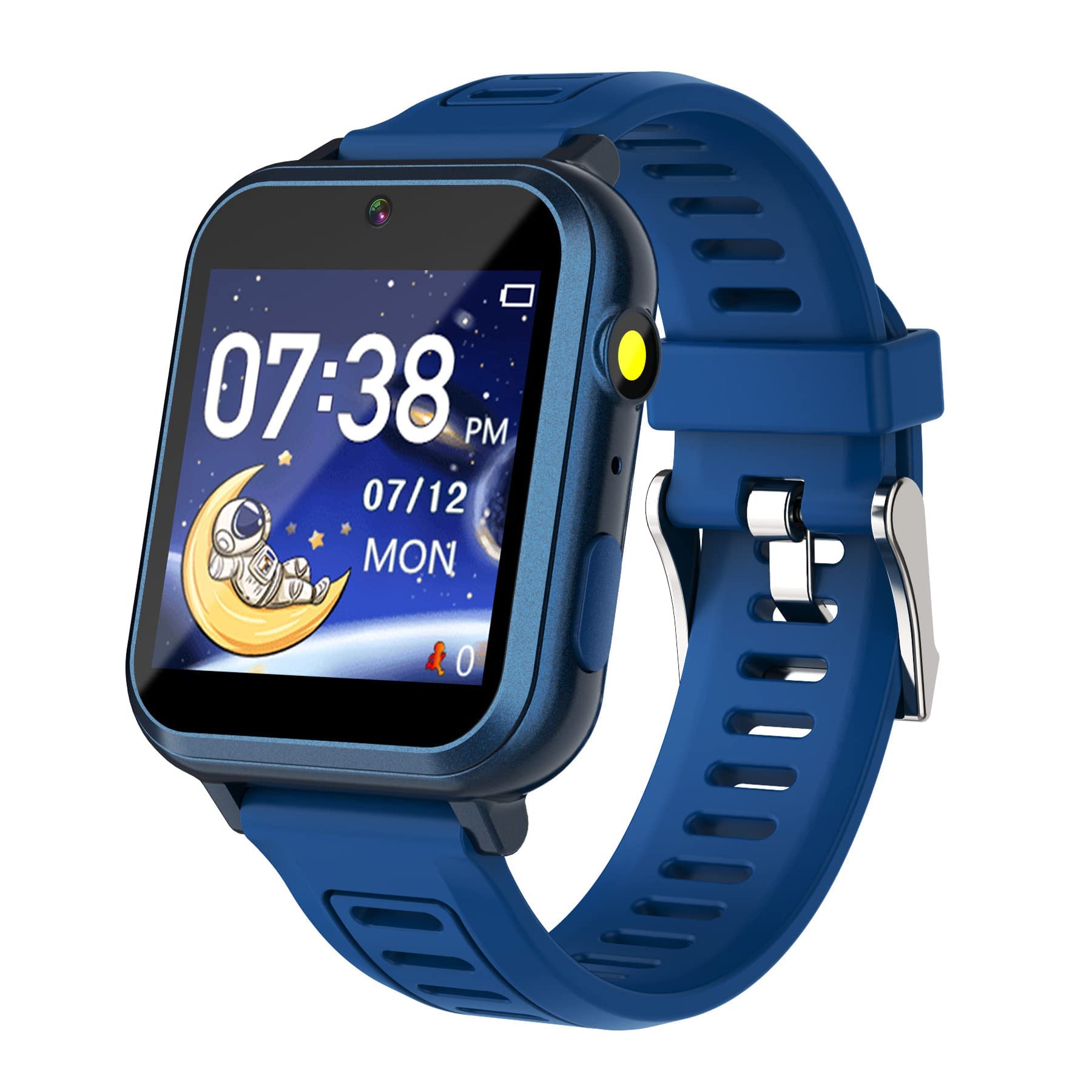 Kids Smart Watch with HD Touchscreen - 5 Languages, 24 Games, Camera & Music Player | Interactive Smartwatch for Boys & Girls | Perfect Gift for Toddlers with Alarm, Calendar & Video Recording | Great for School, Playtime & Outdoor Activities
