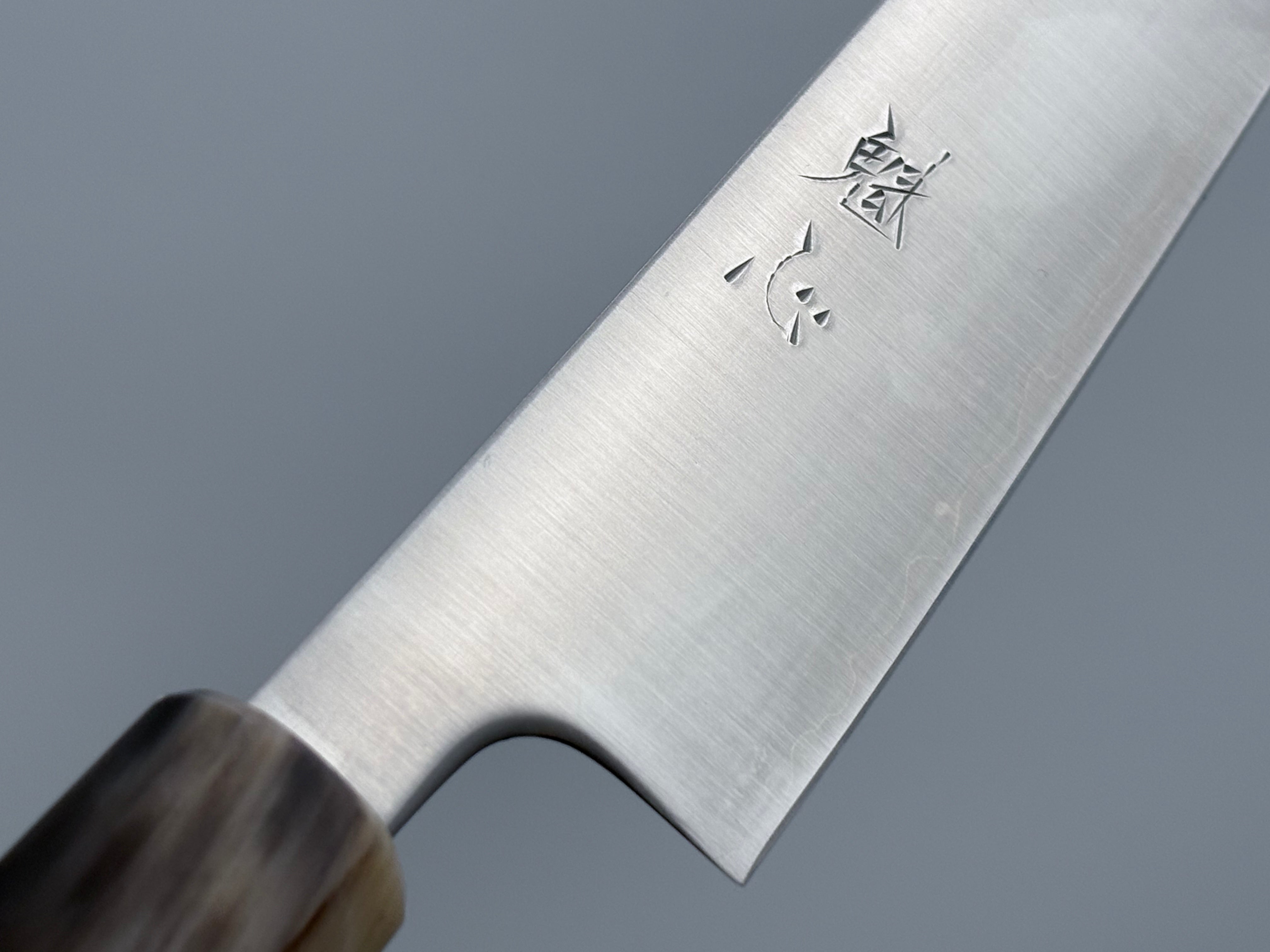 Premium Nakamura Hamono Kaishin Super Blue Steel Sujihiki Knife 240mm - Japanese High-Carbon Chef's Knife for Slicing Meat, Fish & Sushi - Perfect for Professional Chefs & Home Cooking Enthusiasts