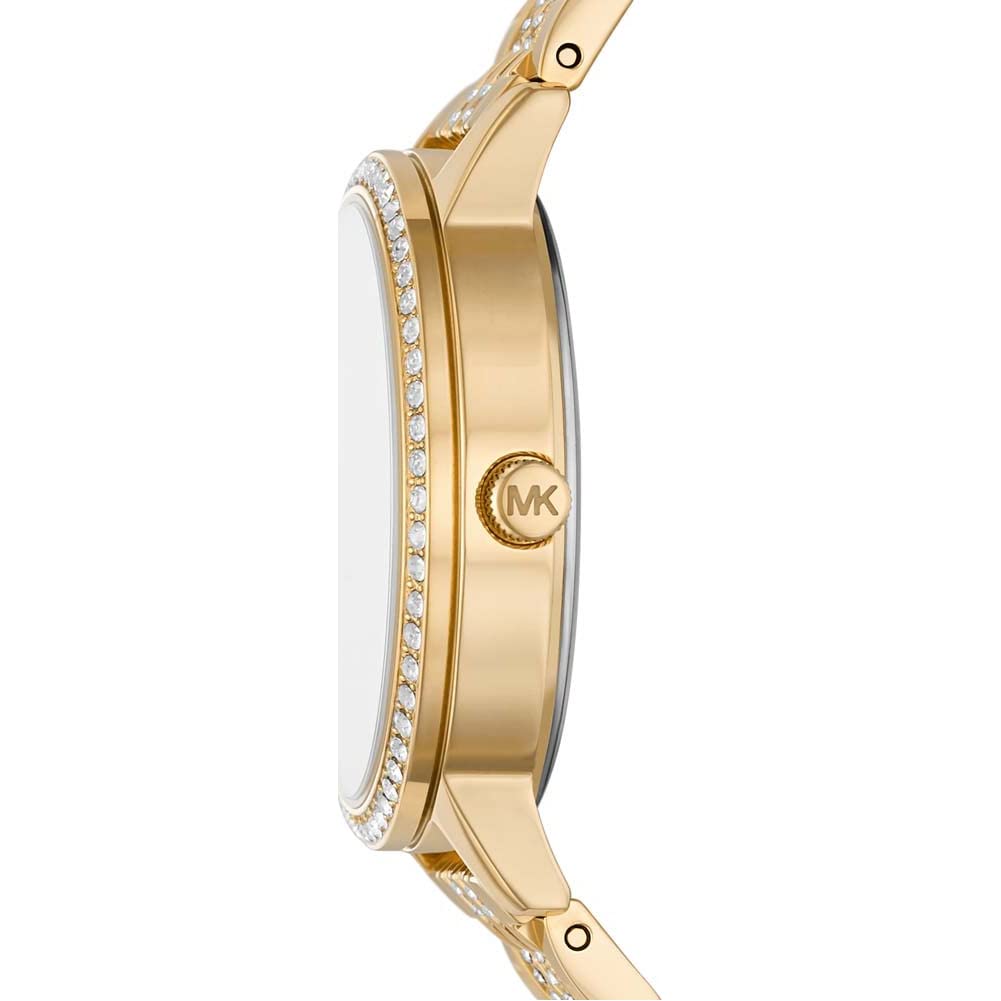 Michael Kors Melissa Women's Watch - Stainless Steel or Leather Strap, Quartz Movement | Elegant Fashion Accessory for Work, Date Night & Special Occasions