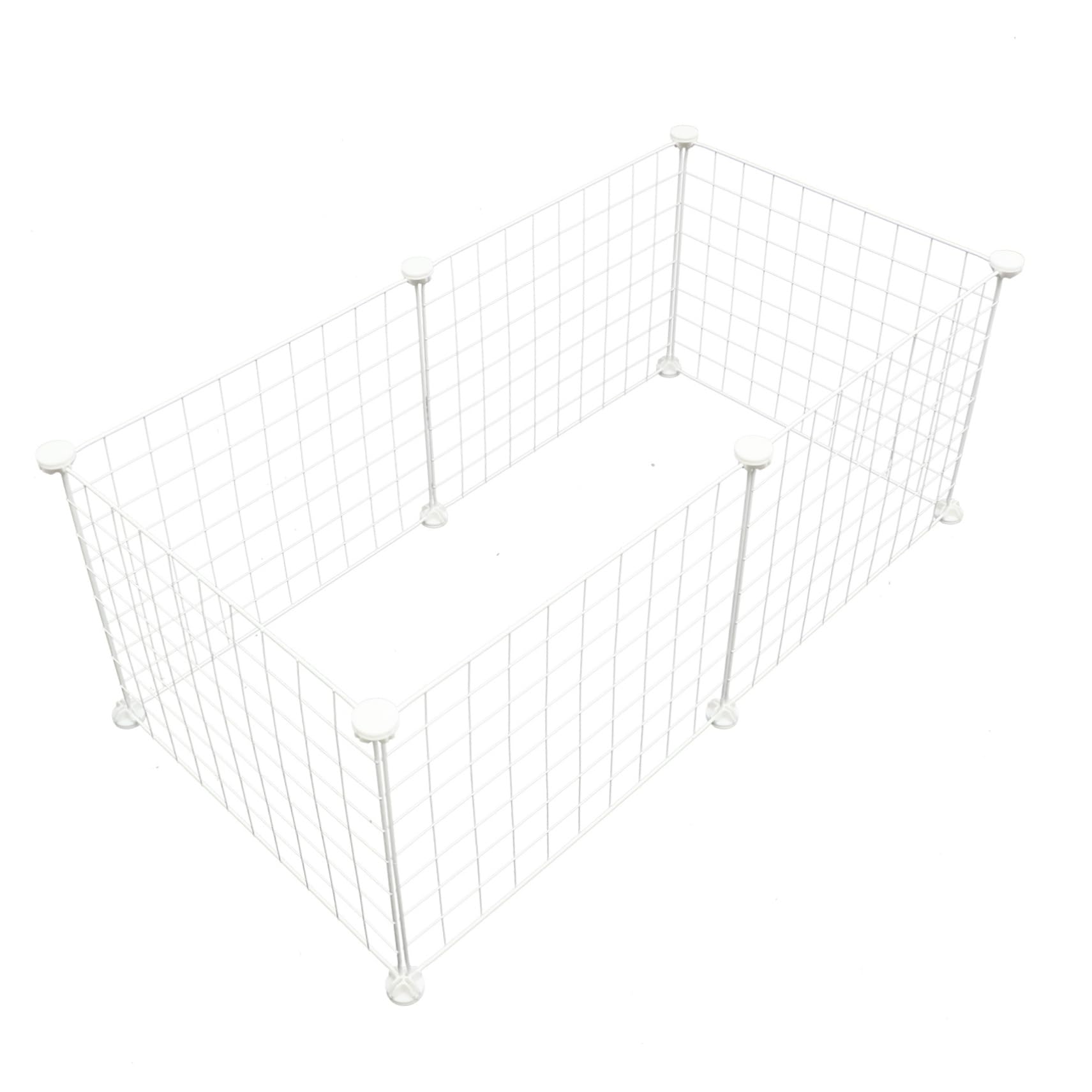 Balacoo DIY Metal Pet Cage - Breathable Dog Kennel & Cat Playpen for Home Decor & Play