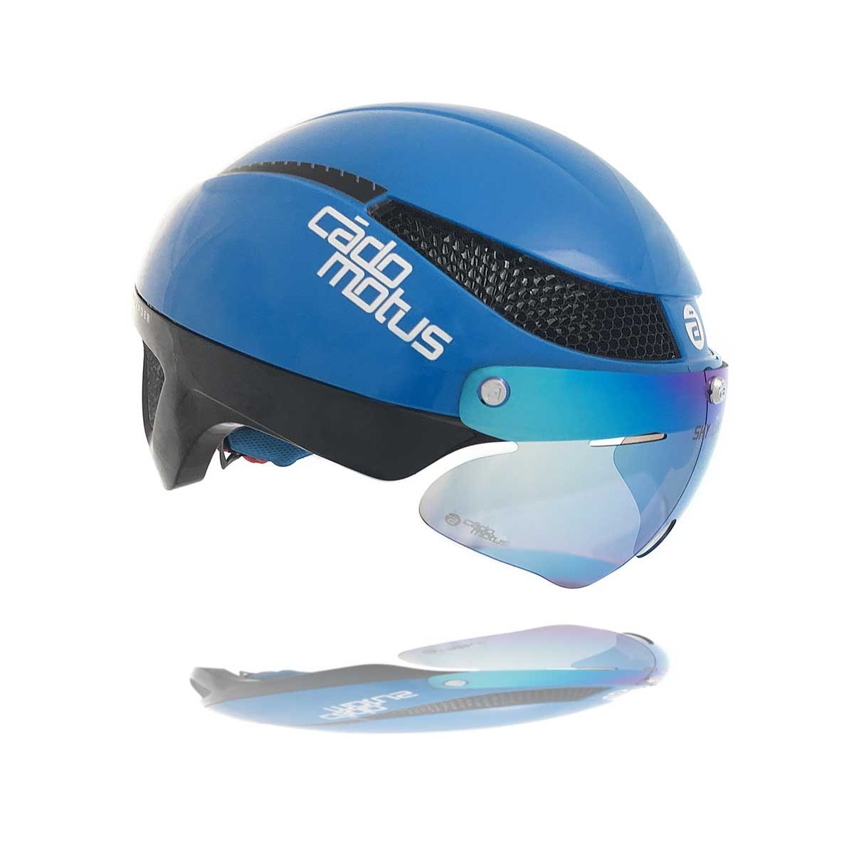 Cado Motus Omega Inline Speed Skating Helmet - Lightweight & Aerodynamic Rollerblading Helmet for Adults - Perfect for Speed Skating, Roller Derby & Outdoor Sports Safety