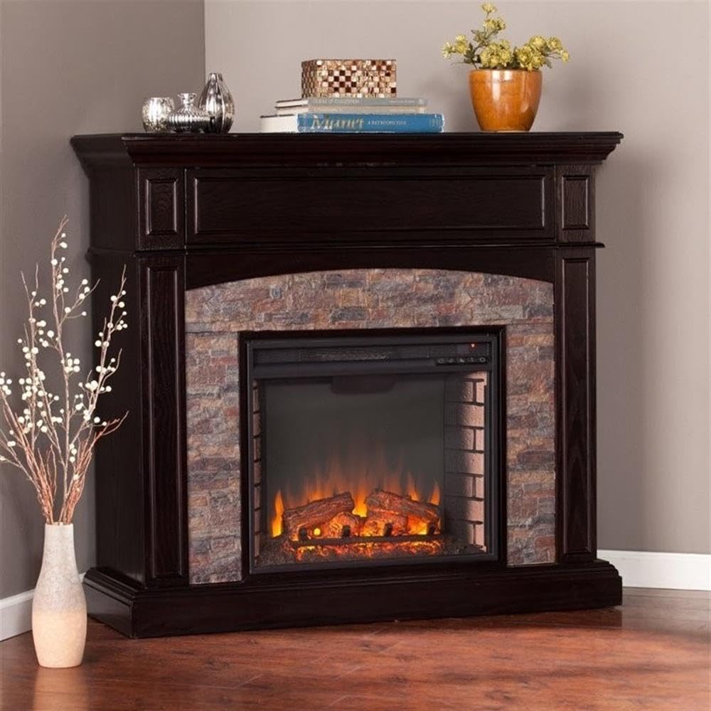 SEI Furniture Grantham Electric Media Fireplace - 60