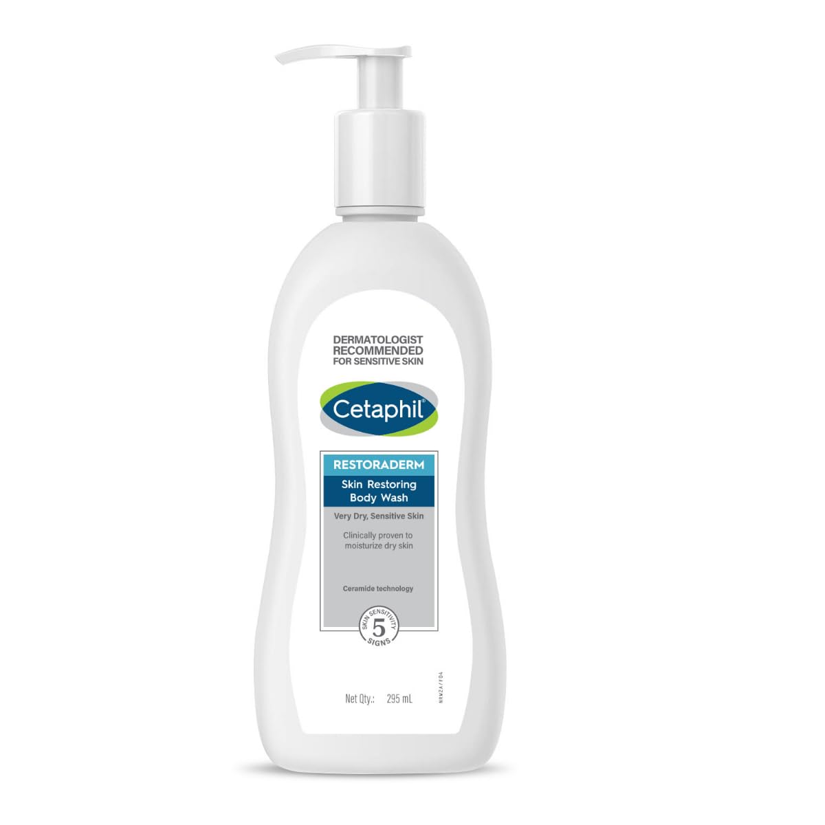 Cetaphil Restoraderm Pro Eczema Calming Body Wash for Dry, Itchy Skin - 10 oz | Fragrance-Free, Dermatologist Recommended | Gentle Cleanser for Adults & Kids with Eczema (Packaging May Vary) | Perfect for Daily Shower & Sensitive Skin Care Routine