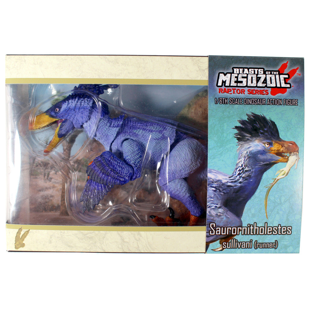Beasts of the Mesozoic: Saurornitholestes Sullivani Dinosaur Action Figure - Highly Articulated Collectible Toy for Dinosaur Enthusiasts & Paleontology Lovers - Perfect for Display, Play, and Educational Scenes