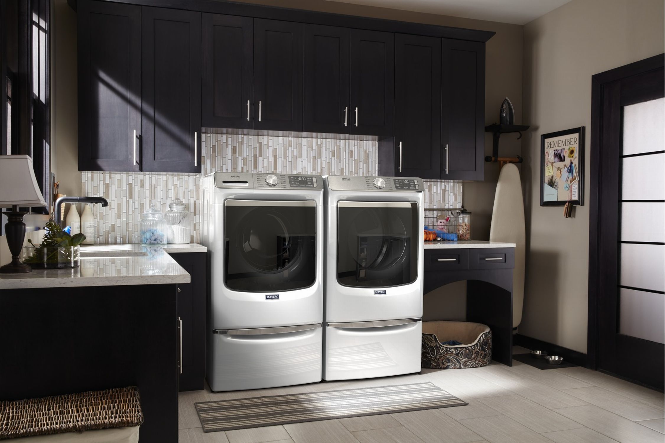 Maytag YMED8630HW 7.3 Cu. Ft. White Electric Dryer - Large Capacity for Family Laundry, Perfect for Homes & Apartments