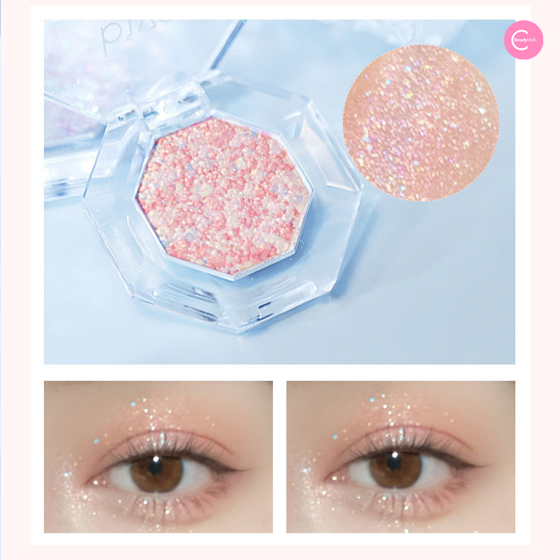 Biya Sunset Magic Diamond Eyeshadow Palette - Long Lasting Shimmer & Glitter Makeup for Party, Wedding & Night Out