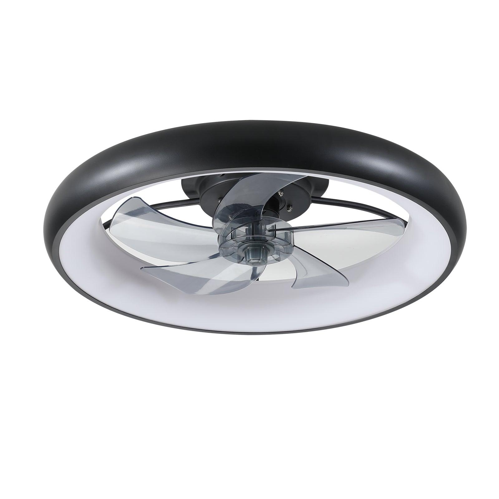 Energy Efficient Ceiling Fan with Dimmable LED Lights - Remote Control, Quiet Operation for Bedroom, Living Room & Outdoor Spaces