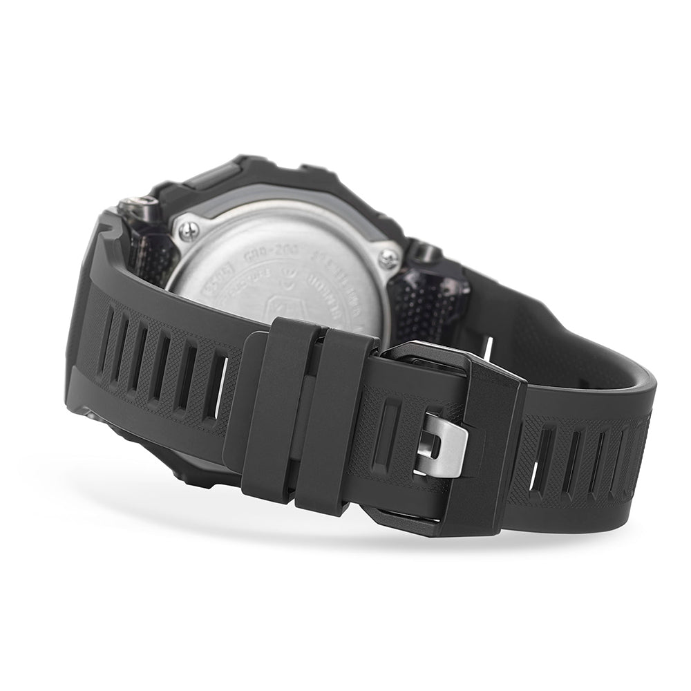 Casio G-Shock GBD200-1 G-Squad Bluetooth Smartwatch with Step Tracker & Heart Rate Monitor - Perfect for Fitness, Running & Outdoor Adventures