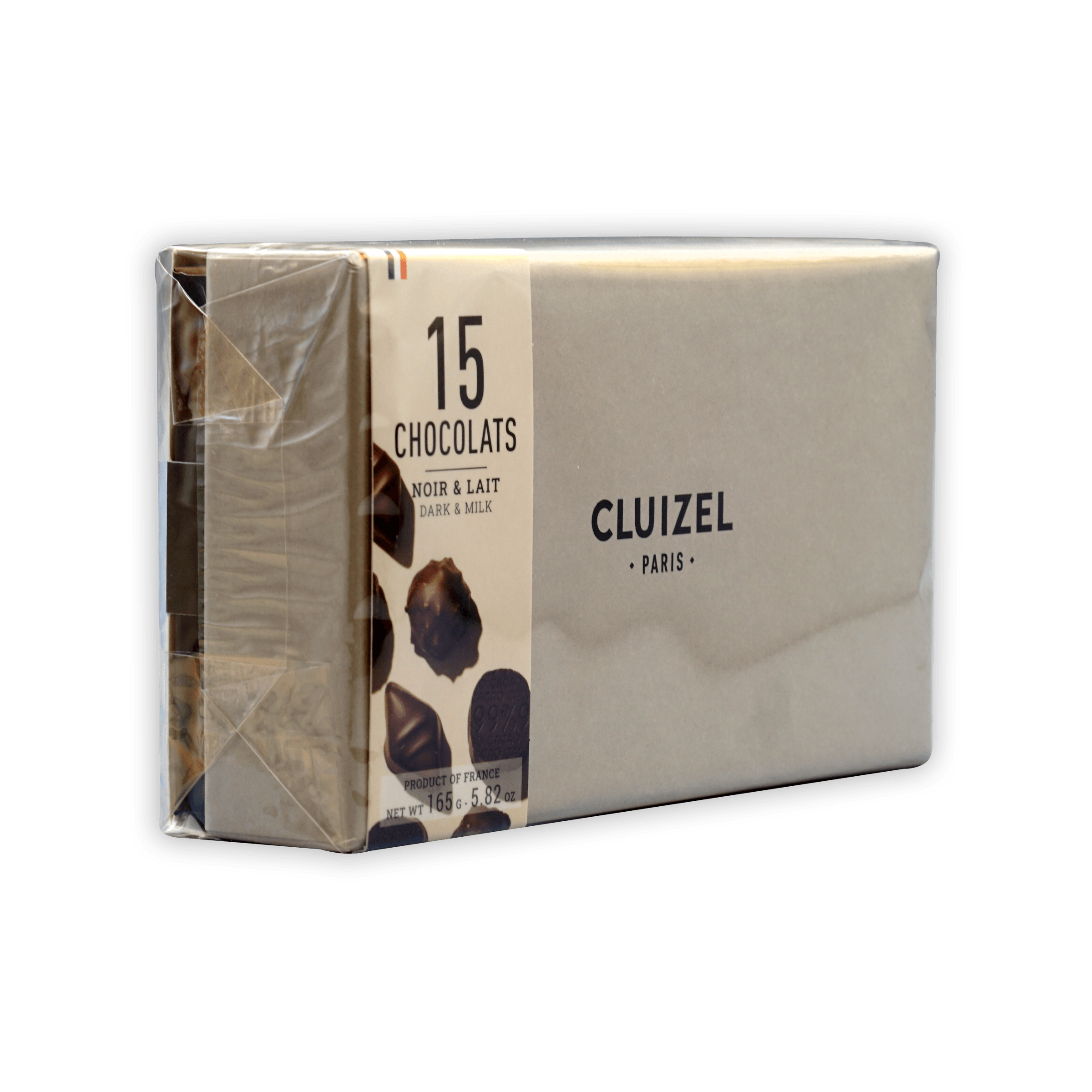 Michel Cluizel 15-Piece Premium Chocolate Bon Bons Gift Box - Assorted Flavors for Holidays, Gifts & Special Occasions