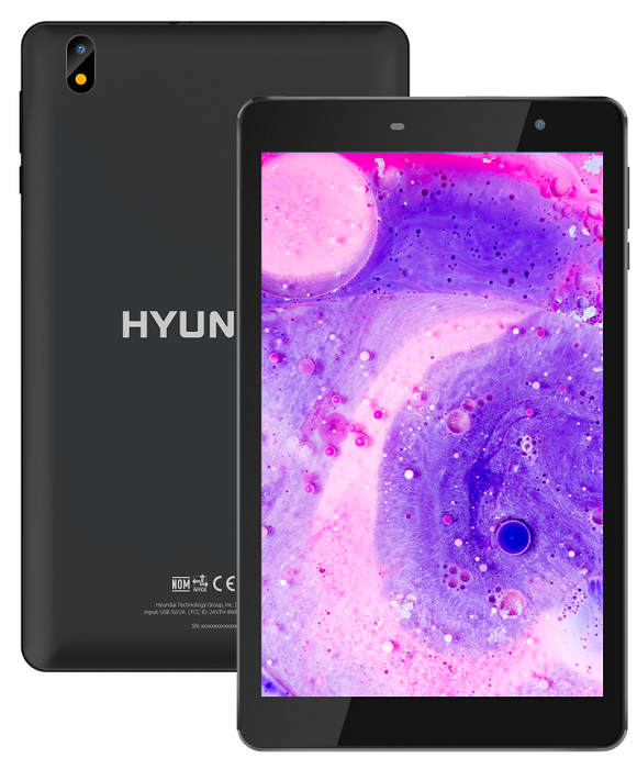 Hyundai Hytab Pro 8 FHD Quad Core LTE Android Tablet with Free Headphones, Stylus Pen & Screen Protector - Perfect for Work, Study & Entertainment