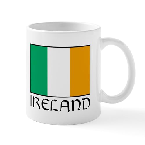 White - Ireland Flag Mug