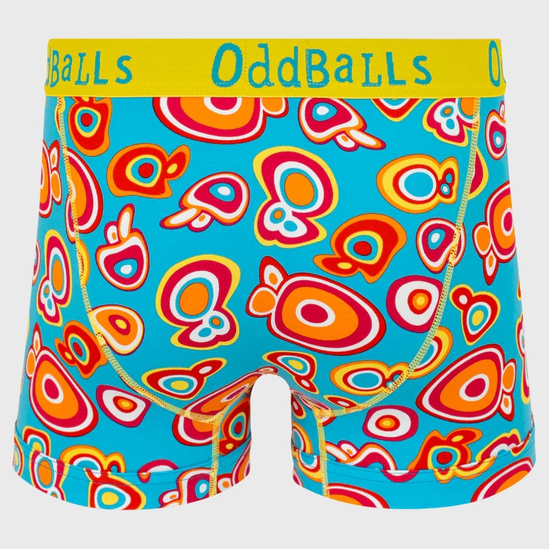 Psychedelic Boxer Shorts for Men - Colorful & Fun Underwear - Perfect for Casual Wear, Festivals, and Unique Gifts
