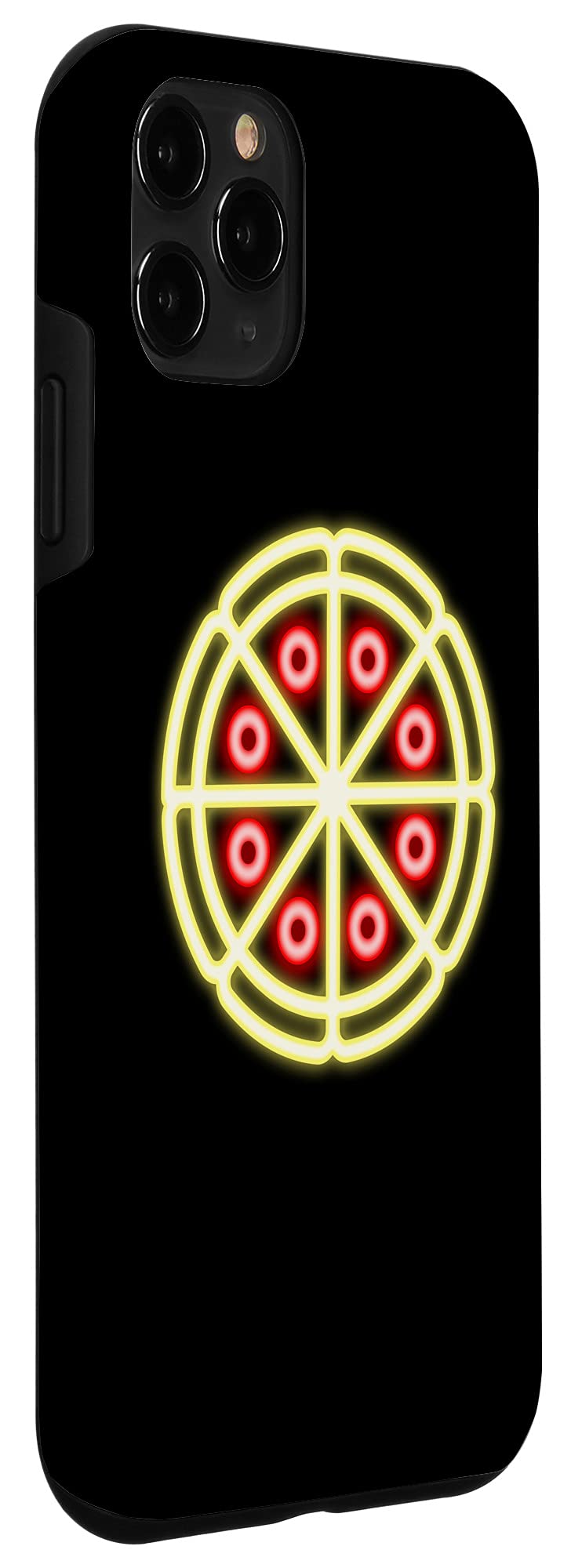 iPhone 11 Pro Pizza Slices Case - Funny Pizzaholic Pizza Crust Design for Food Lovers | Perfect for Pizza Enthusiasts & Fast Food Fans (Use at Pizza Parties, Restaurants or as a Gift for Foodies)