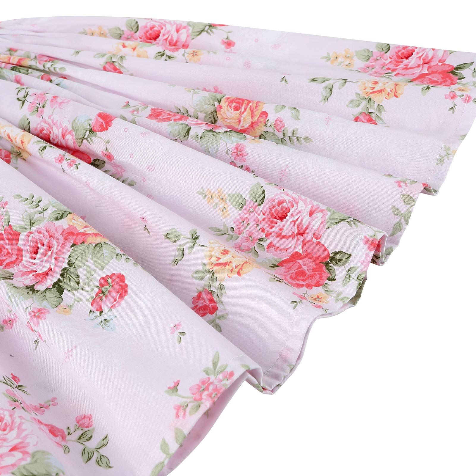 Girls' 2T-14 Floral Cotton Sundress - Casual Summer & Autumn Dress for Kids - Perfect for Playdates, Beach Outings and Family Photos