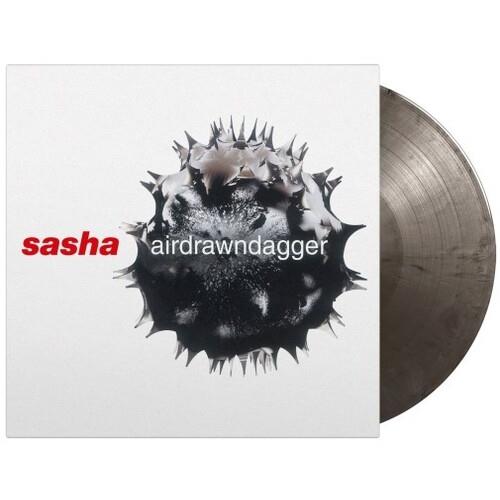 Airdrawndagger Limited Edition 180 Gram Silver & Black Marble Colored Vinyl LP Record - Collector's Item for Audiophiles & Music Enthusiasts - Perfect for Home Listening & Vinyl Collections